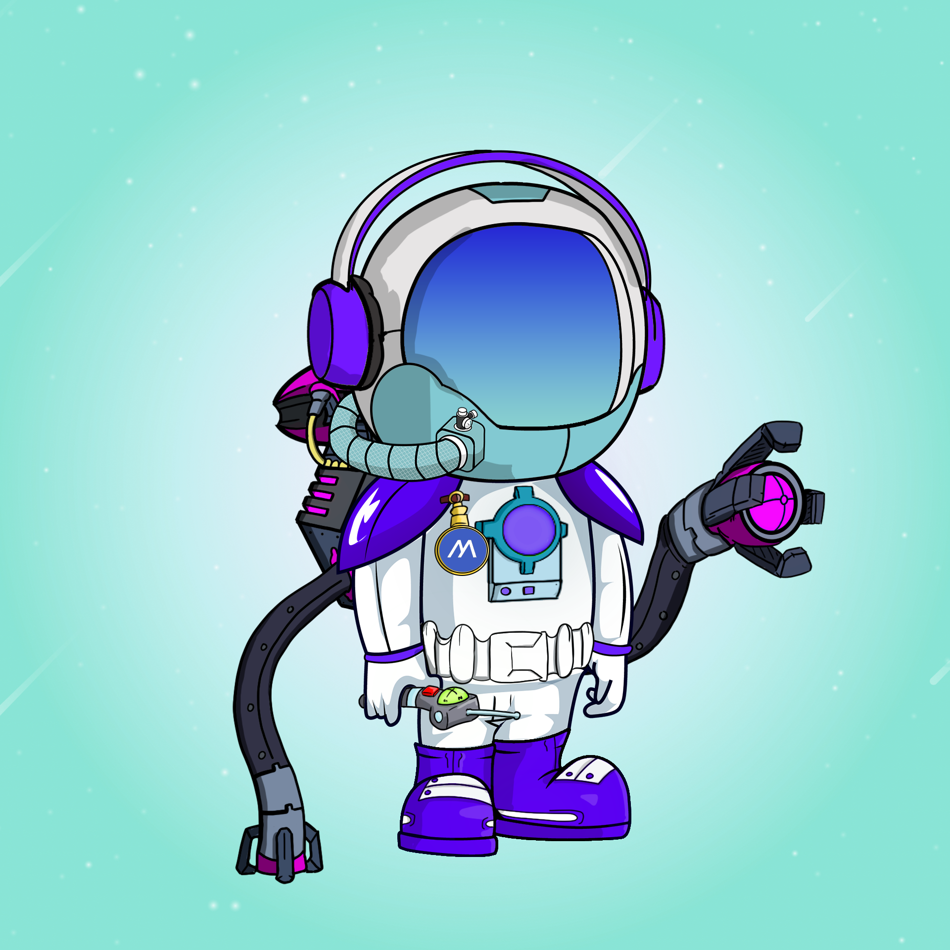 Galactic Astros #1984 NFT on Algorand