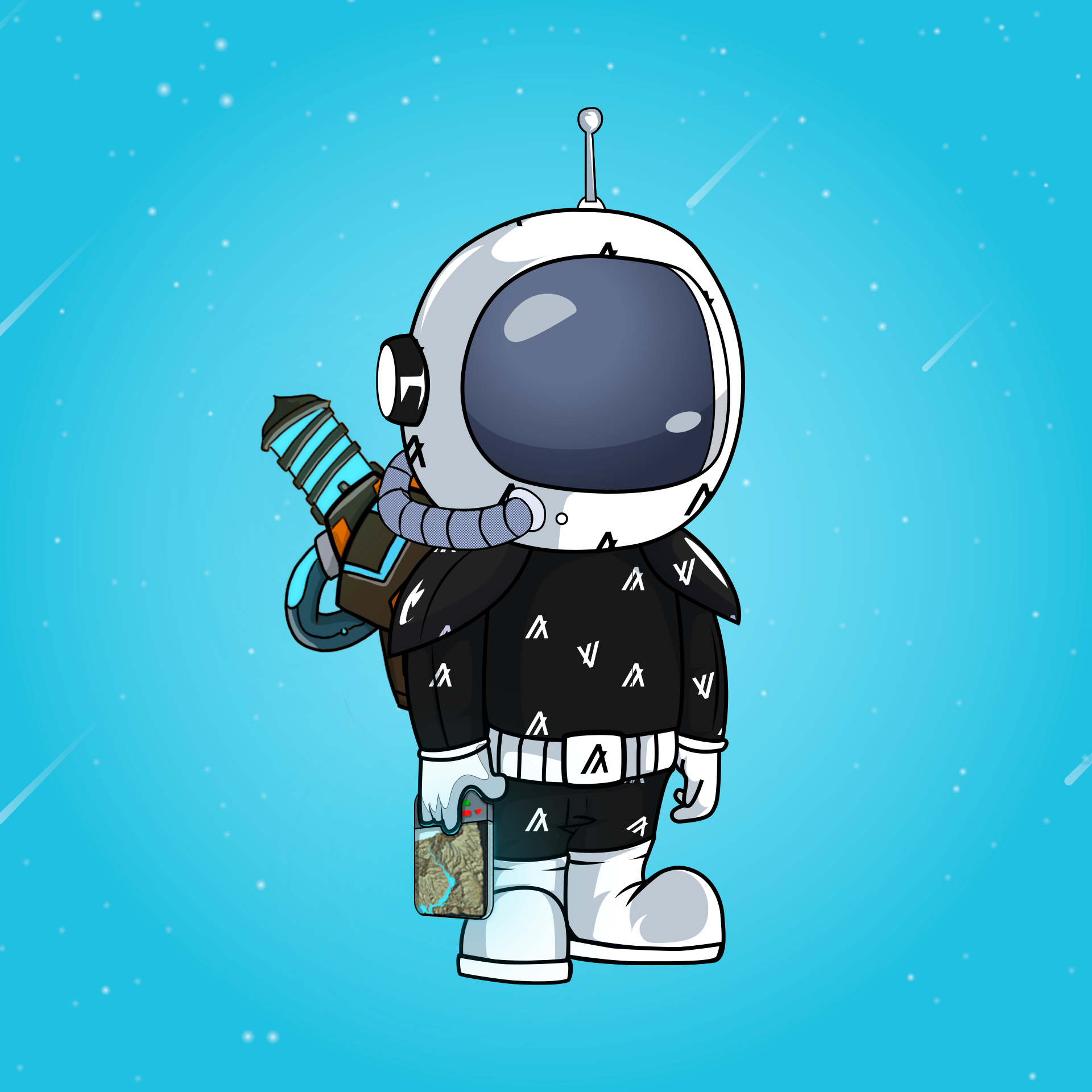 Galactic Astros #1986 NFT on Algorand