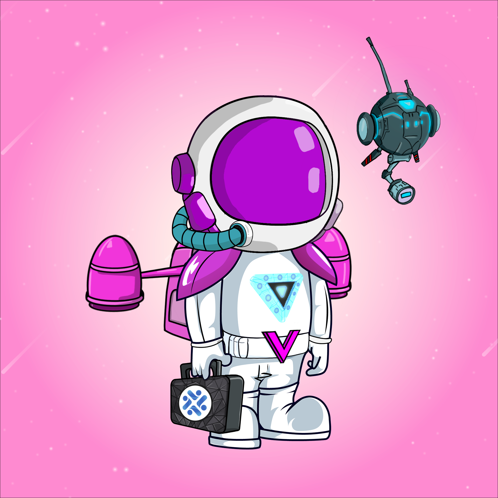 Galactic Astros #1990 NFT on Algorand