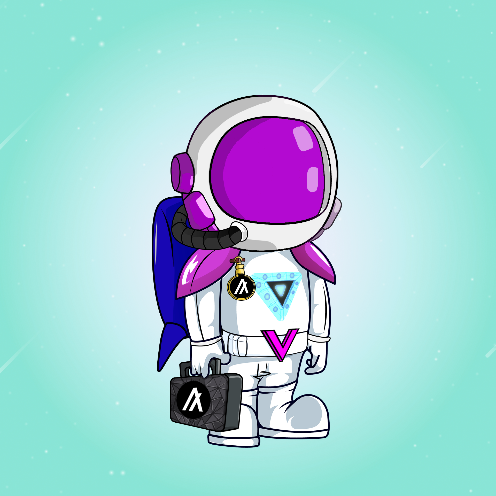 Galactic Astros #200 NFT on Algorand