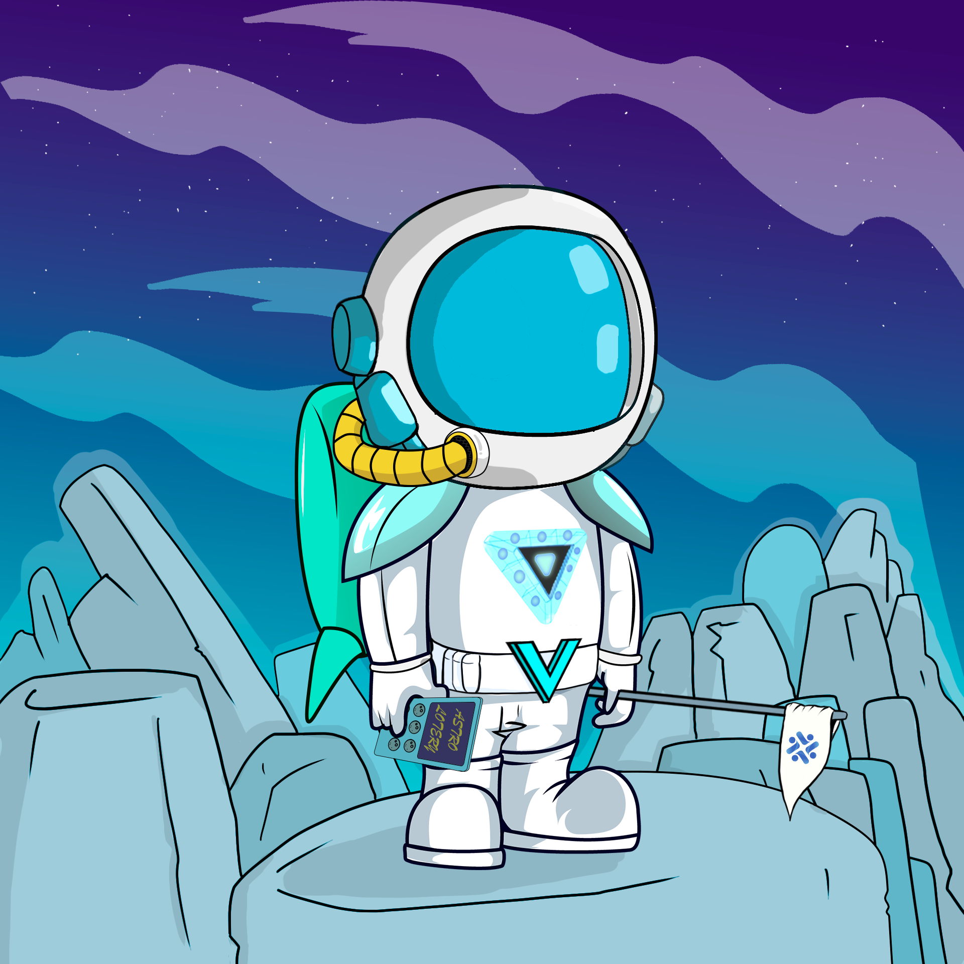 Galactic Astros #2000 NFT on Algorand