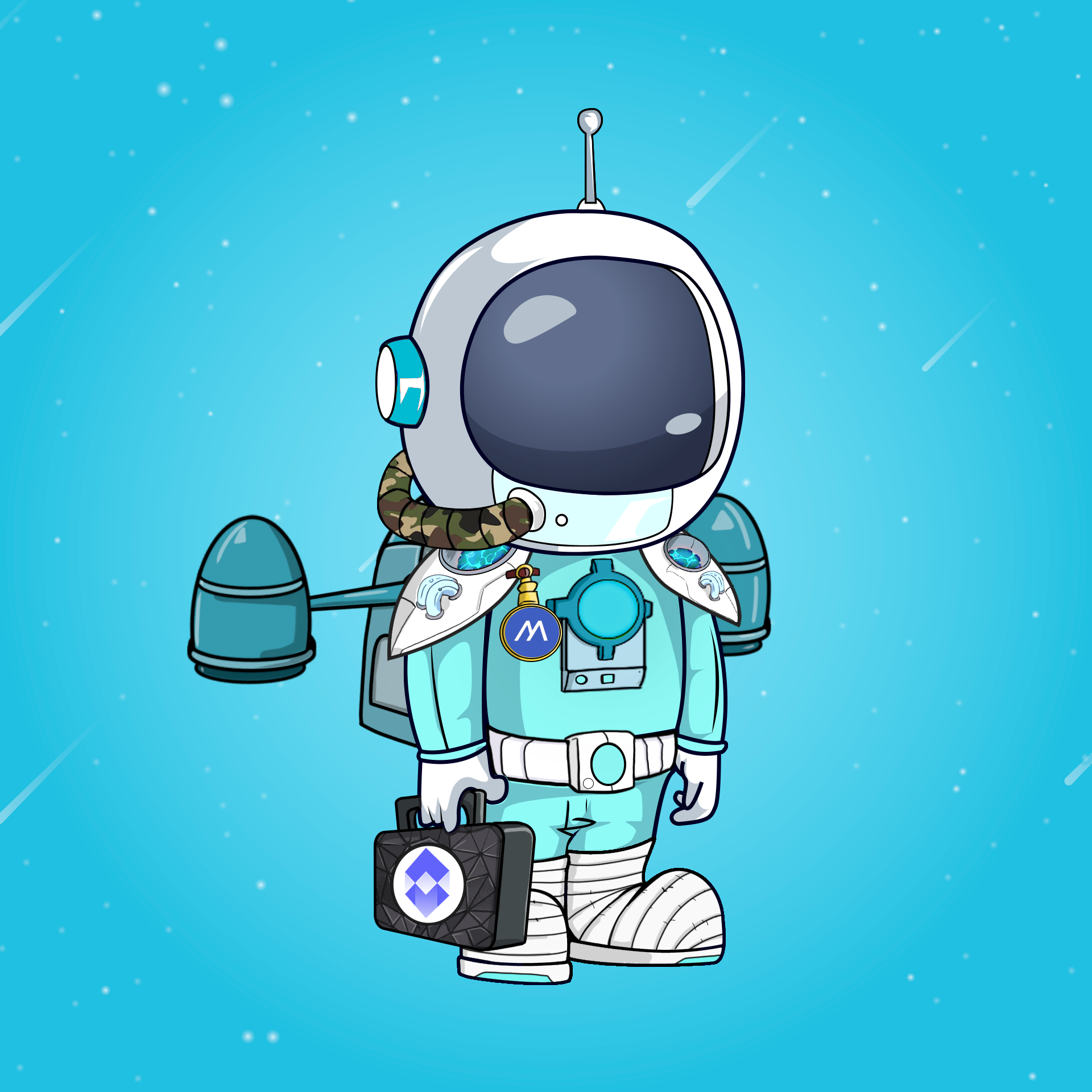 Galactic Astros #2005 NFT on Algorand