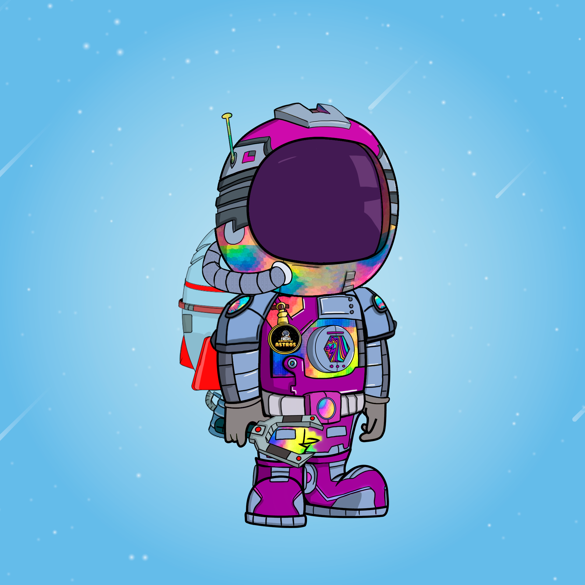 Galactic Astros #2008 NFT on Algorand