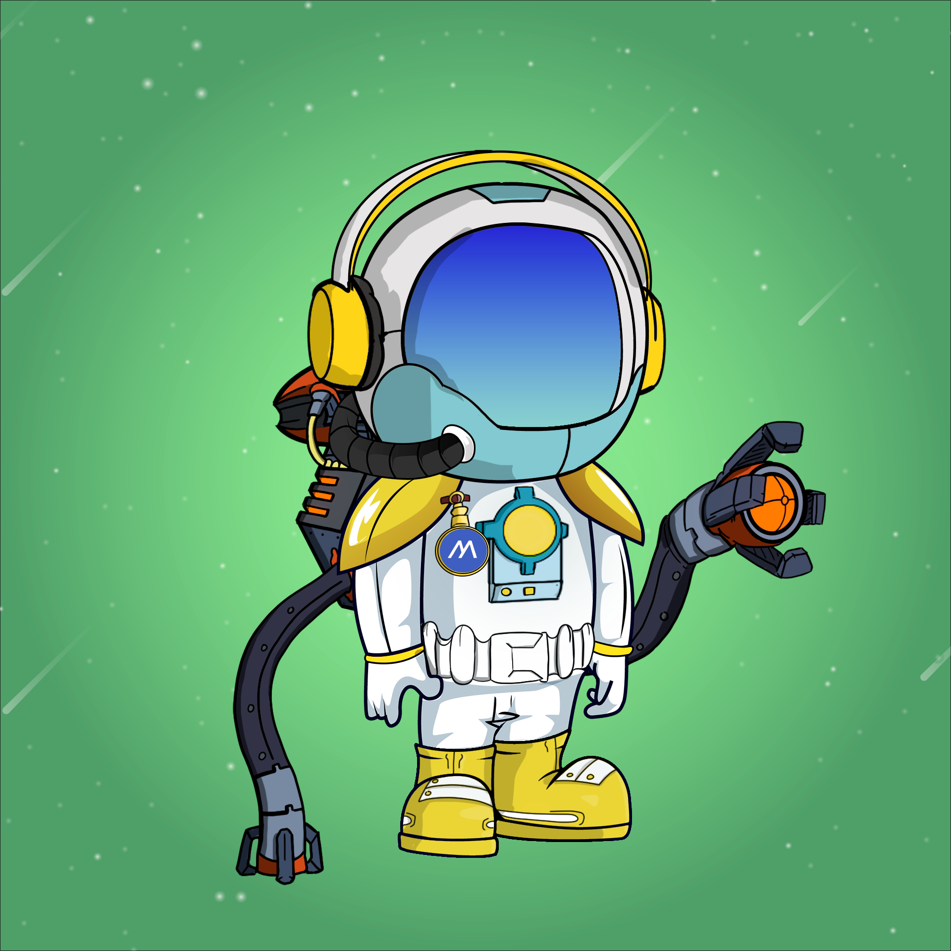 Galactic Astros #2009 NFT on Algorand