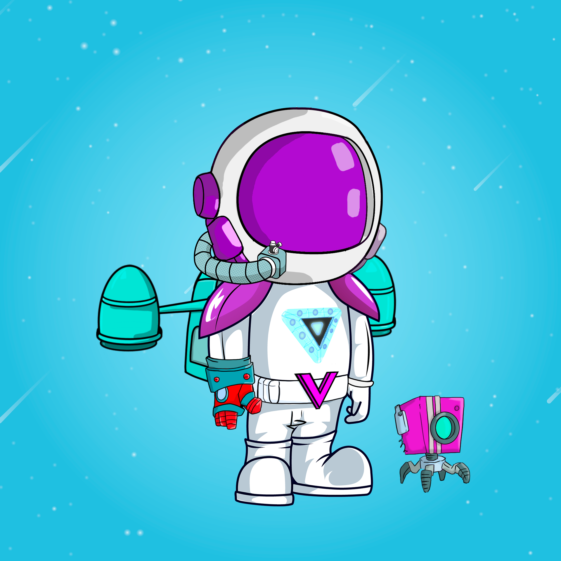 Galactic Astros #2017 NFT on Algorand