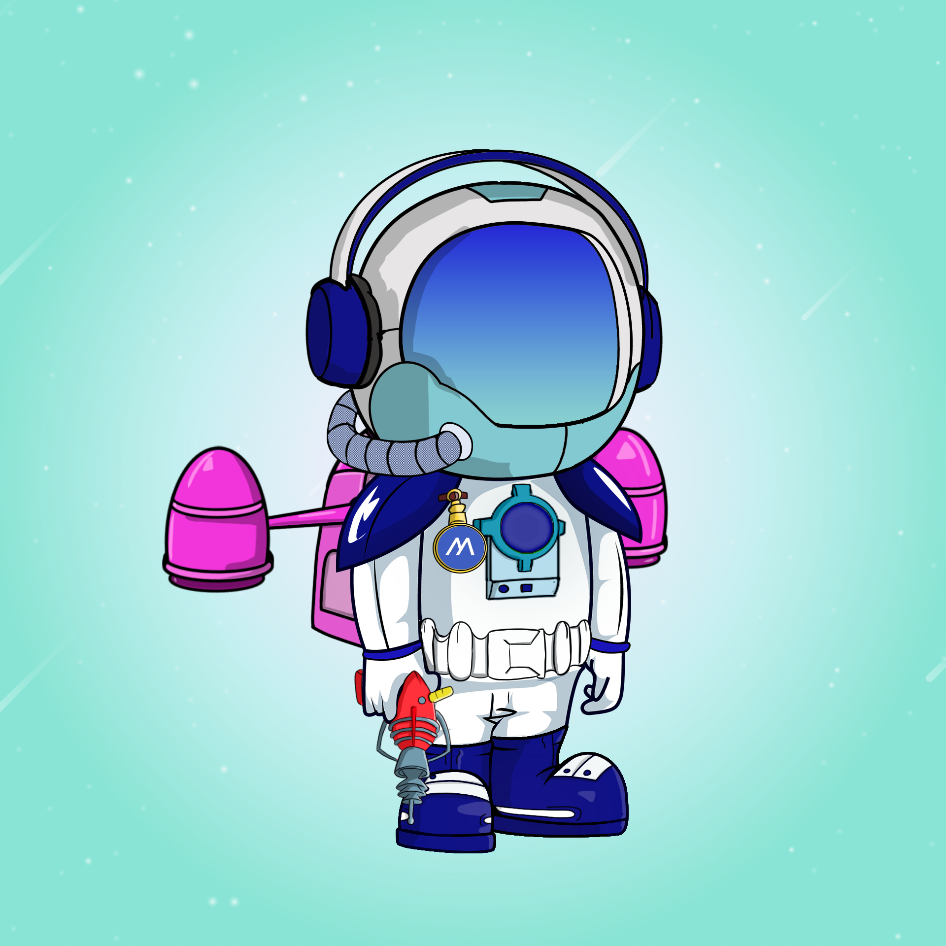 Galactic Astros #202 NFT on Algorand