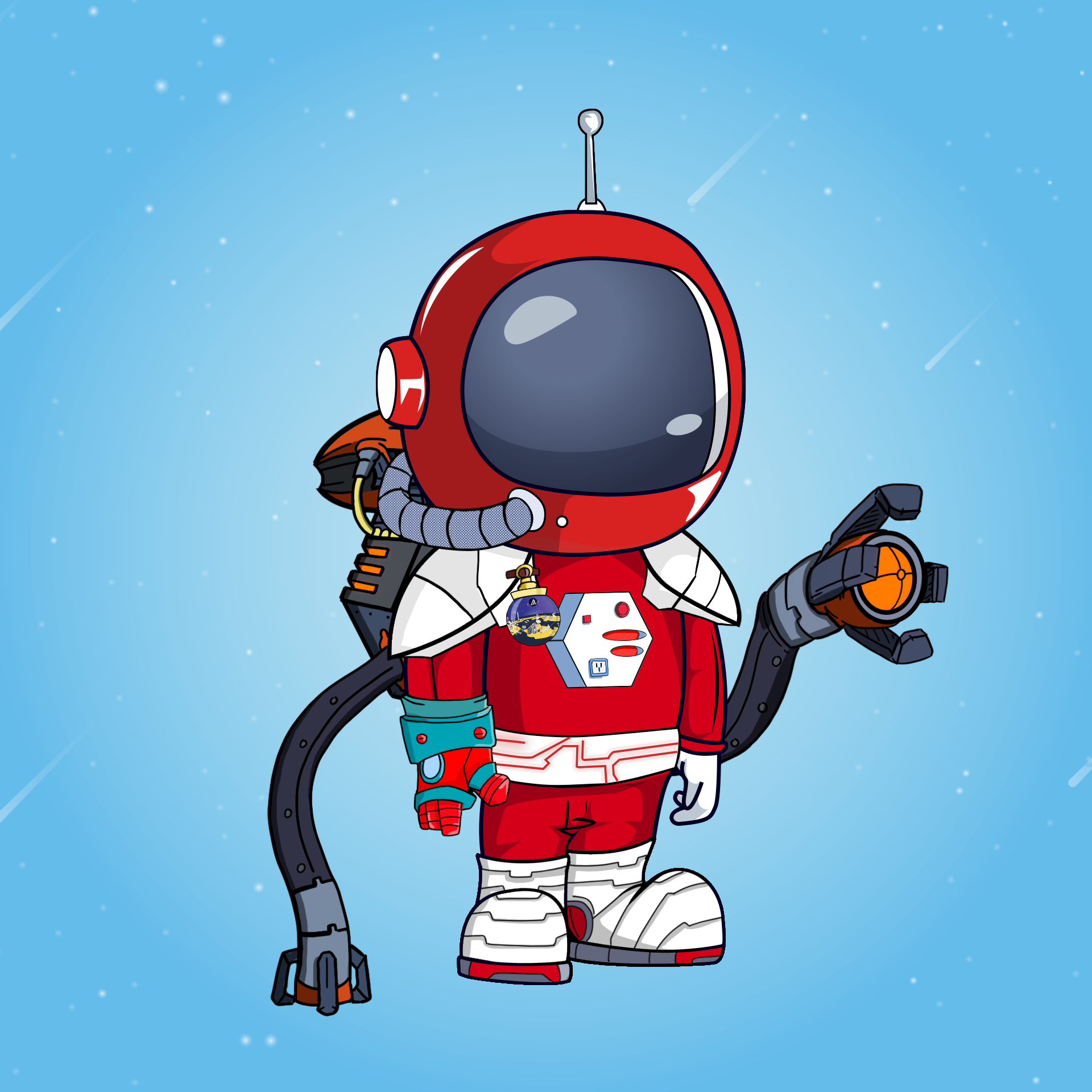 Galactic Astros #2034 NFT on Algorand