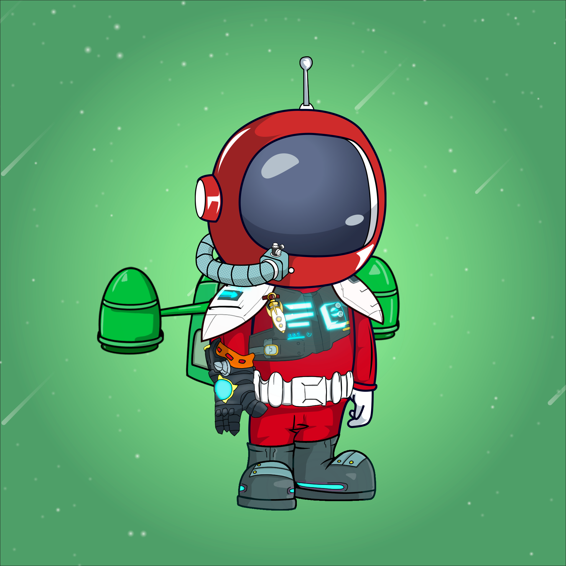 Galactic Astros #204 NFT on Algorand