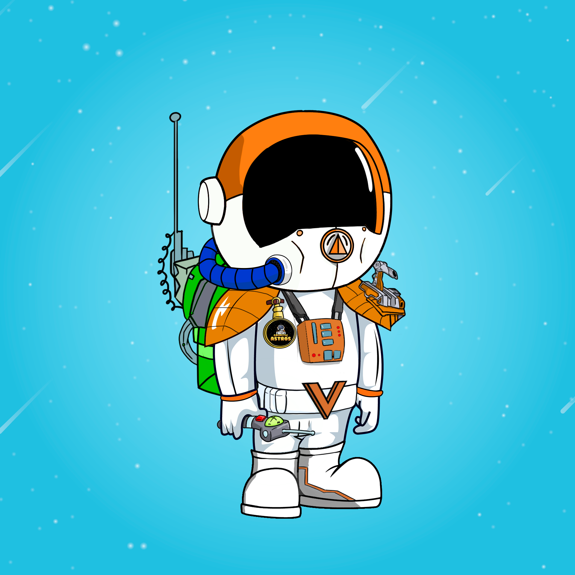 Galactic Astros #2040 NFT on Algorand