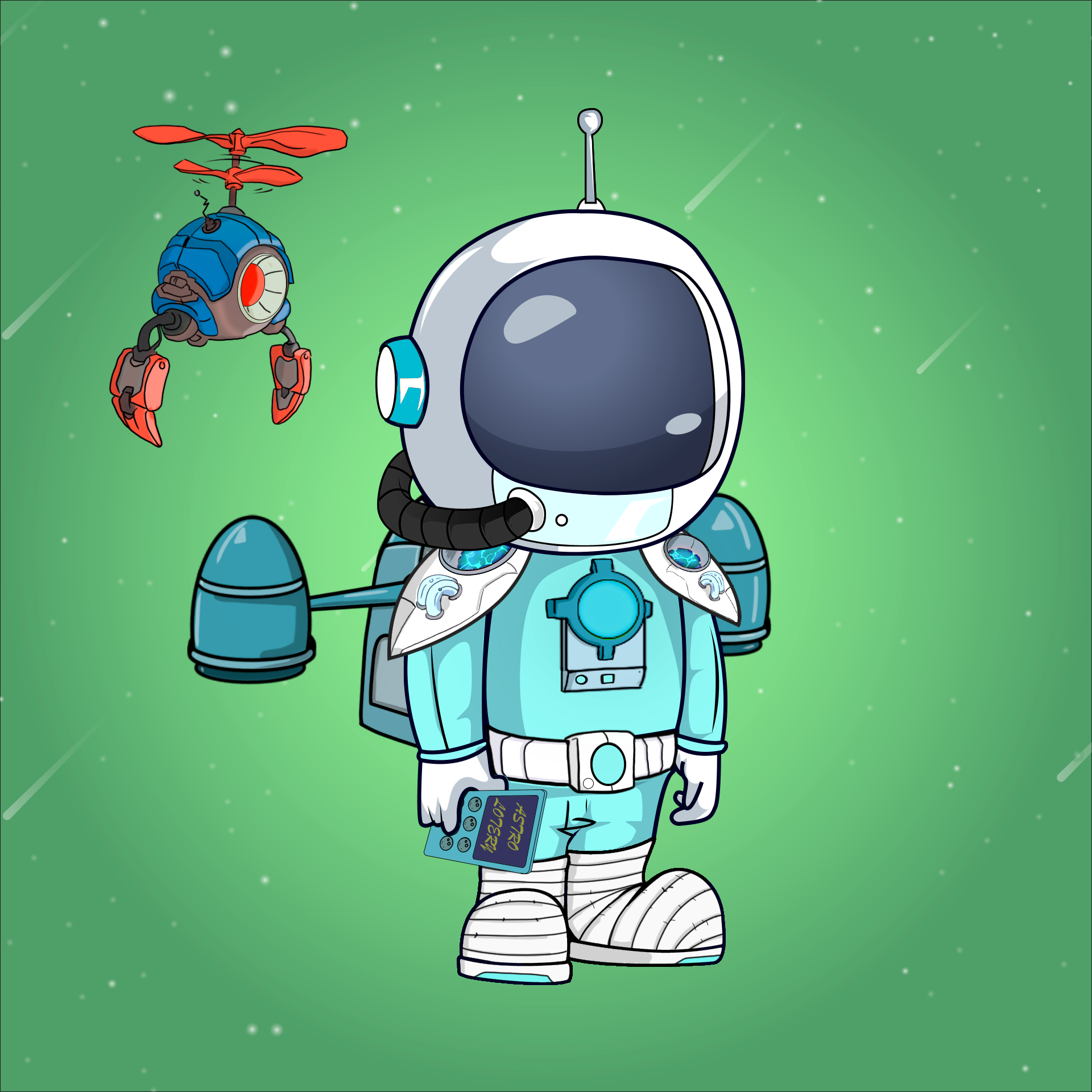 Galactic Astros #2043 NFT on Algorand