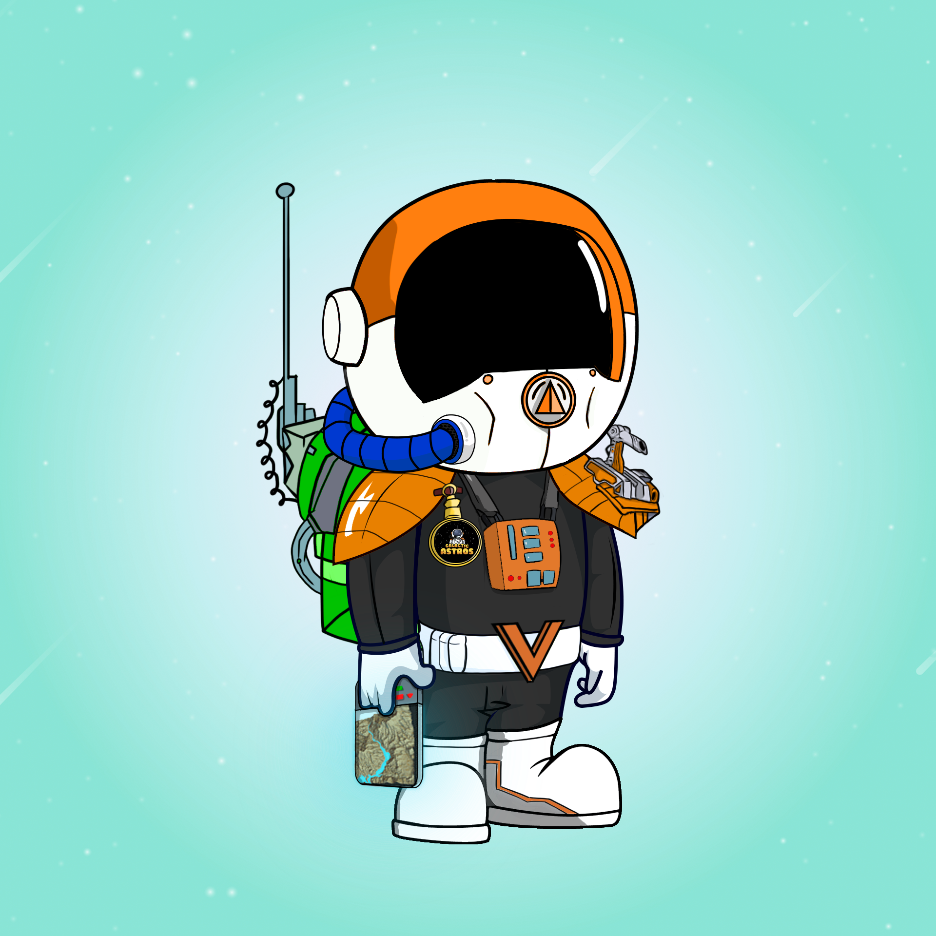 Galactic Astros #2044 NFT on Algorand