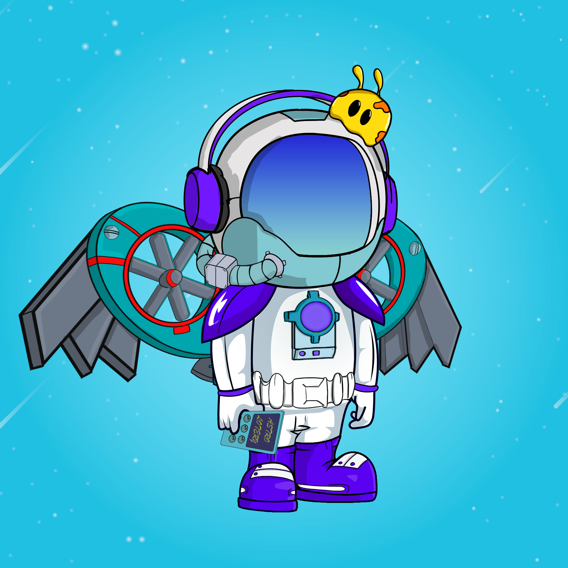 Galactic Astros #2047 NFT on Algorand