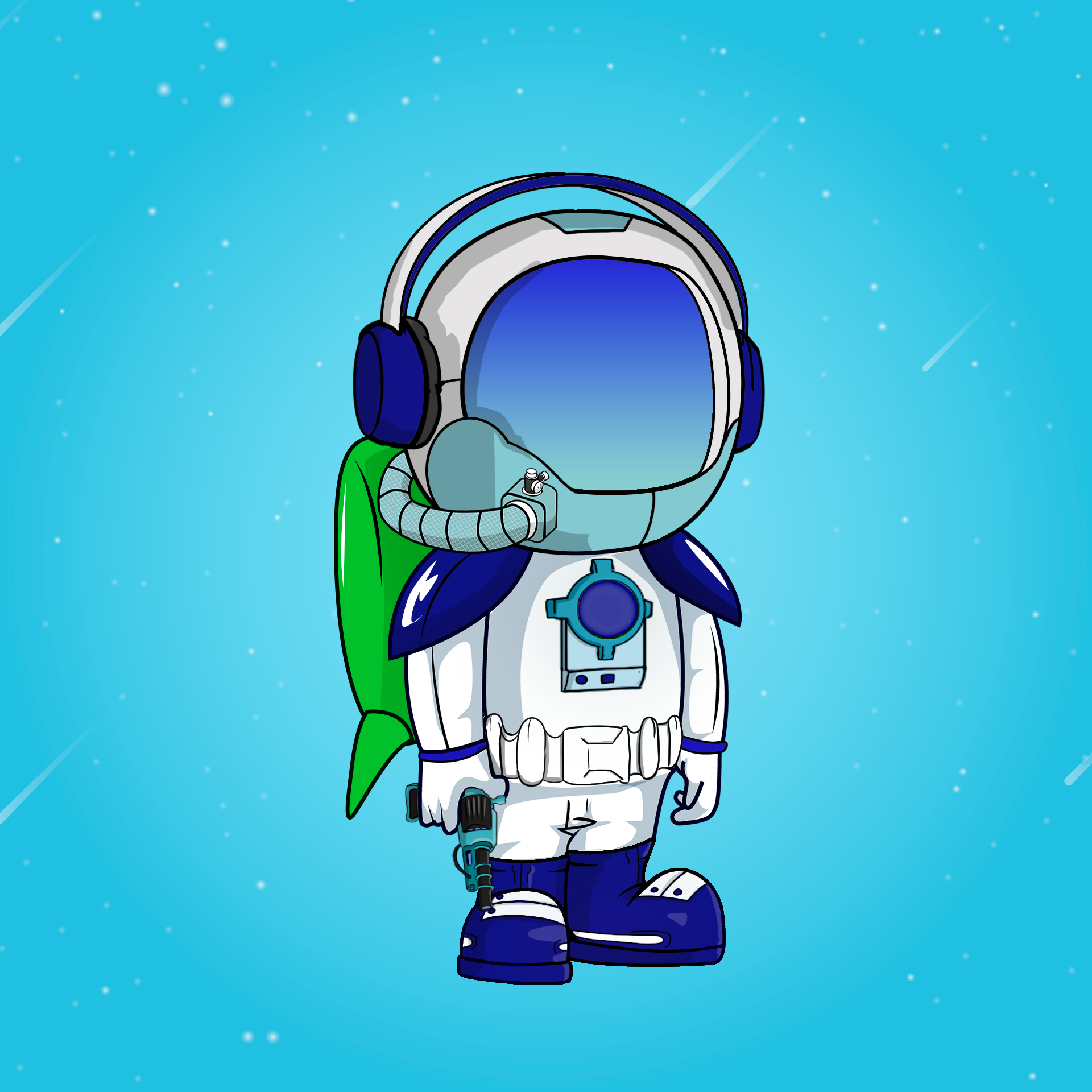 Galactic Astros #205 NFT on Algorand