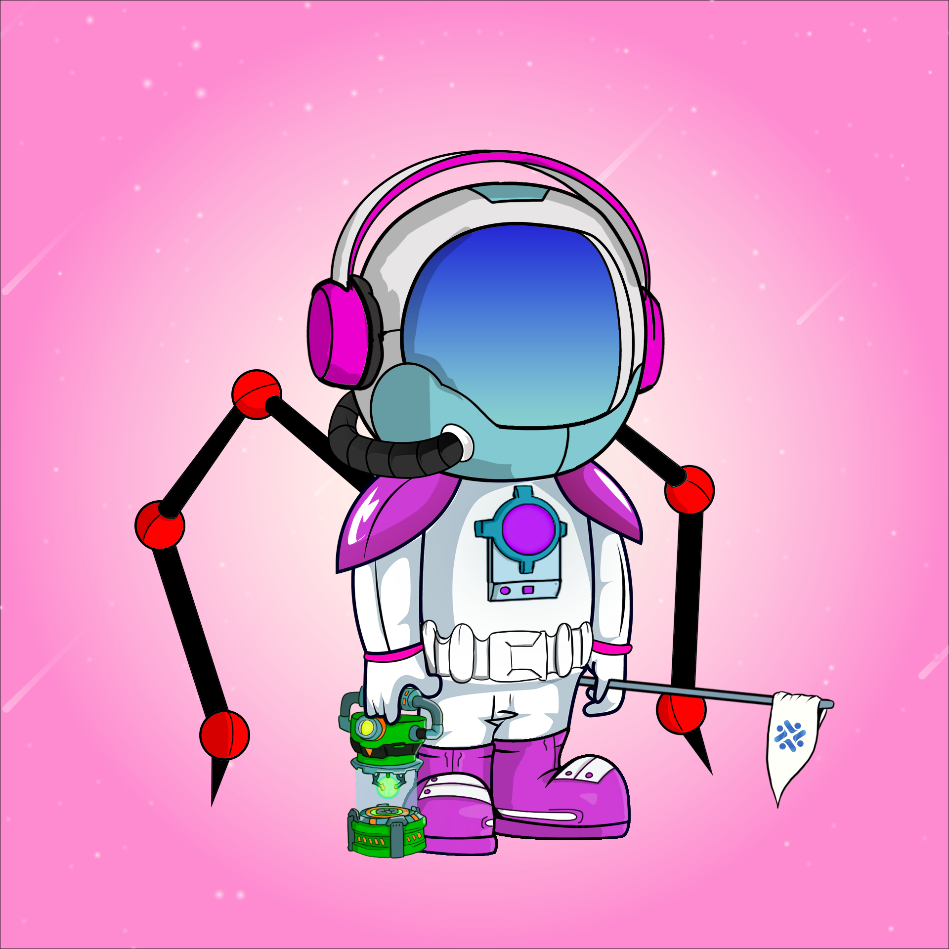 Galactic Astros #2050 NFT on Algorand