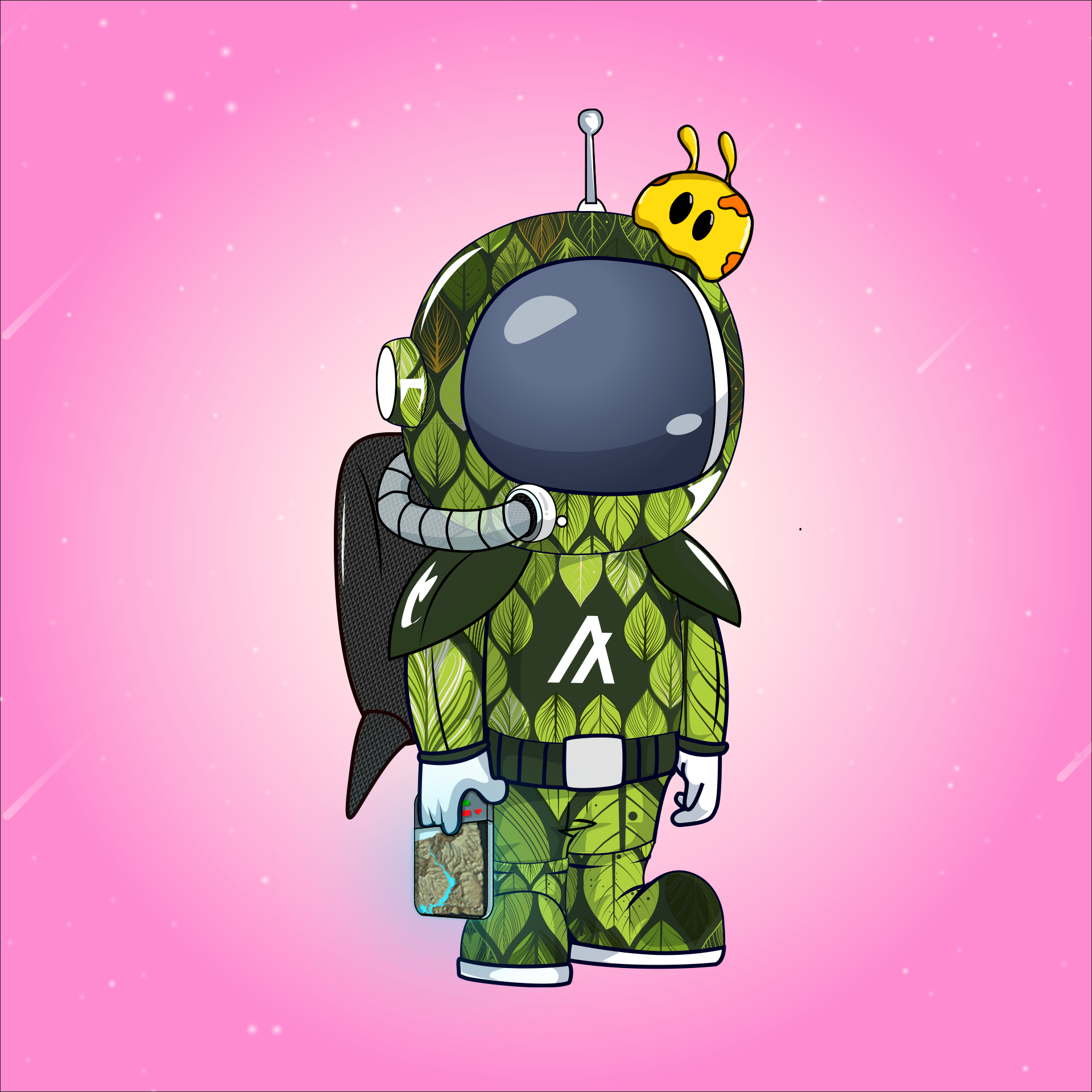 Galactic Astros #206 NFT on Algorand