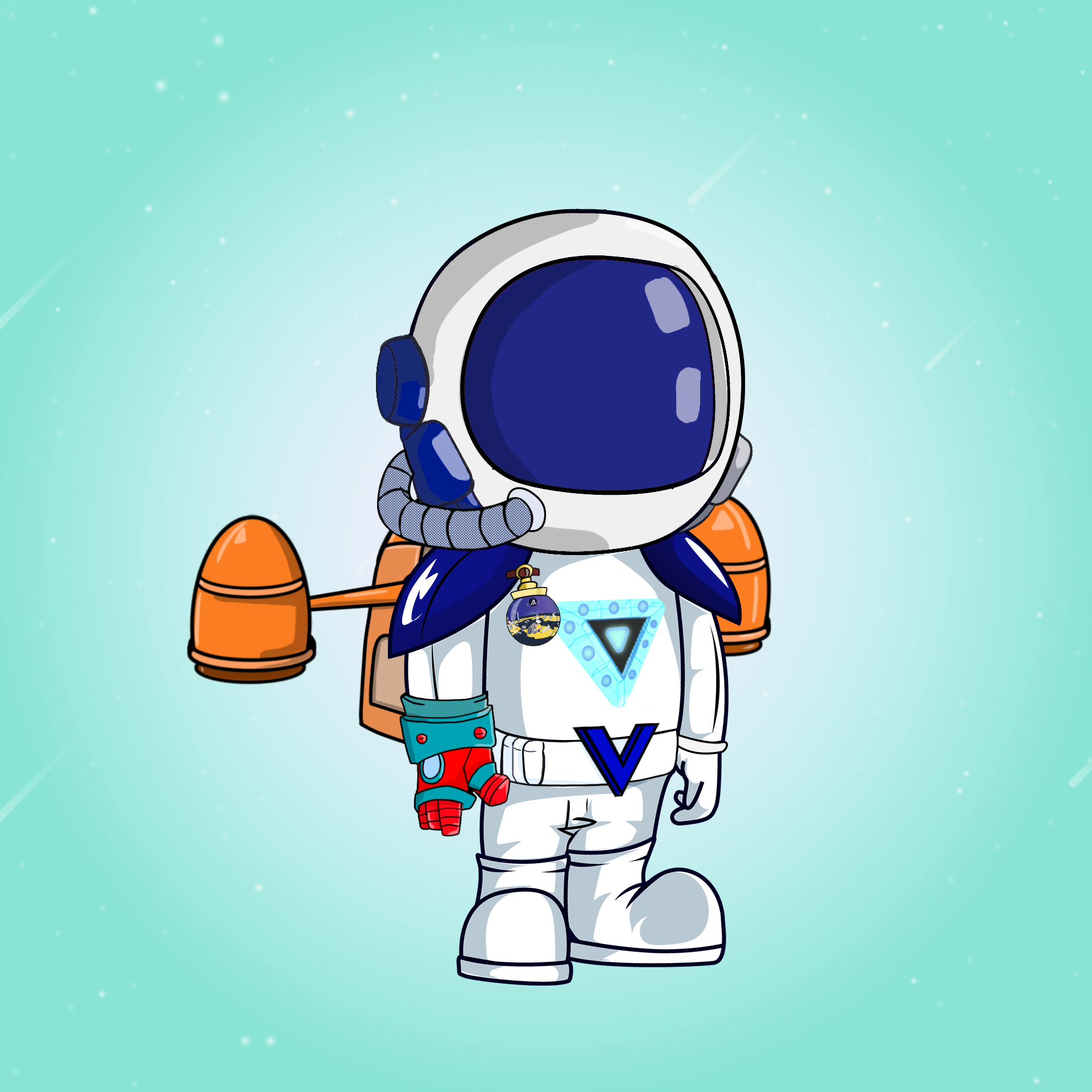 Galactic Astros #2061 NFT on Algorand