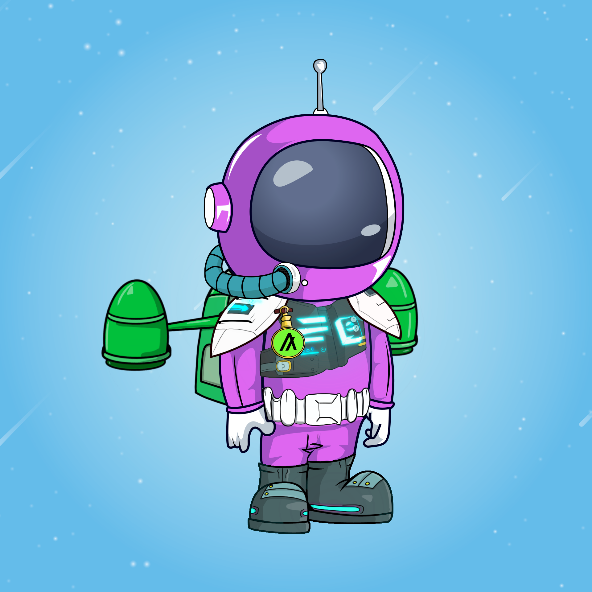 Galactic Astros #2062 NFT on Algorand
