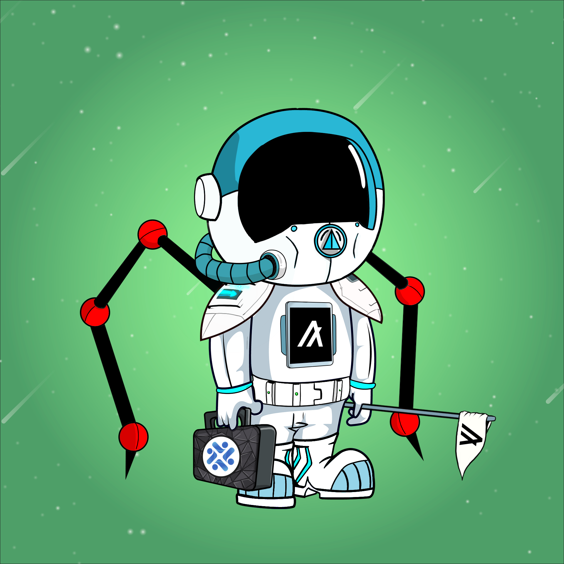 Galactic Astros #2066 NFT on Algorand