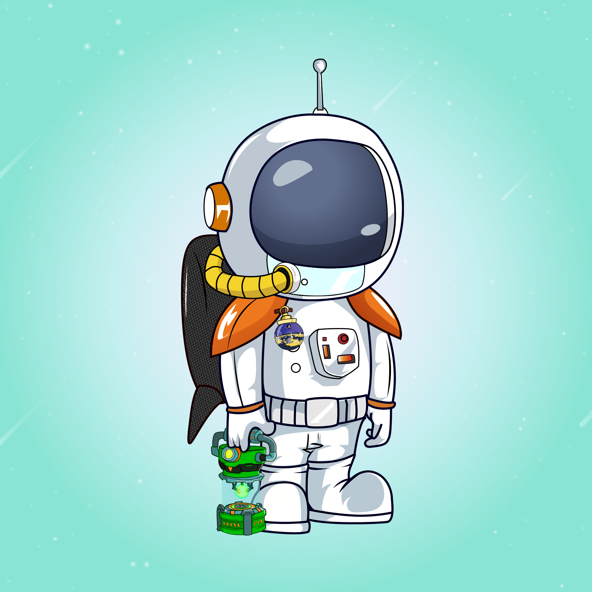 Galactic Astros #207 NFT on Algorand