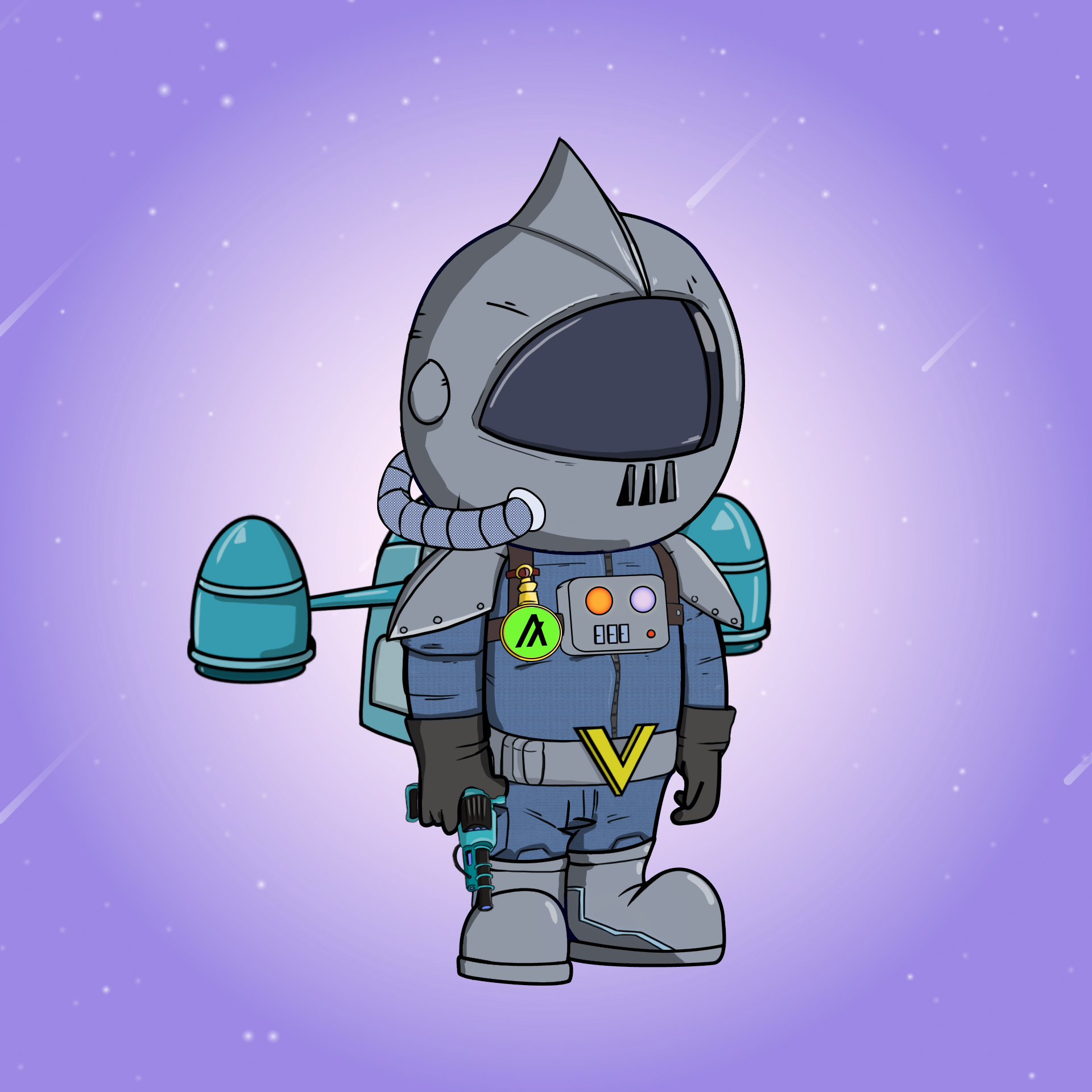 Galactic Astros #2070 NFT on Algorand