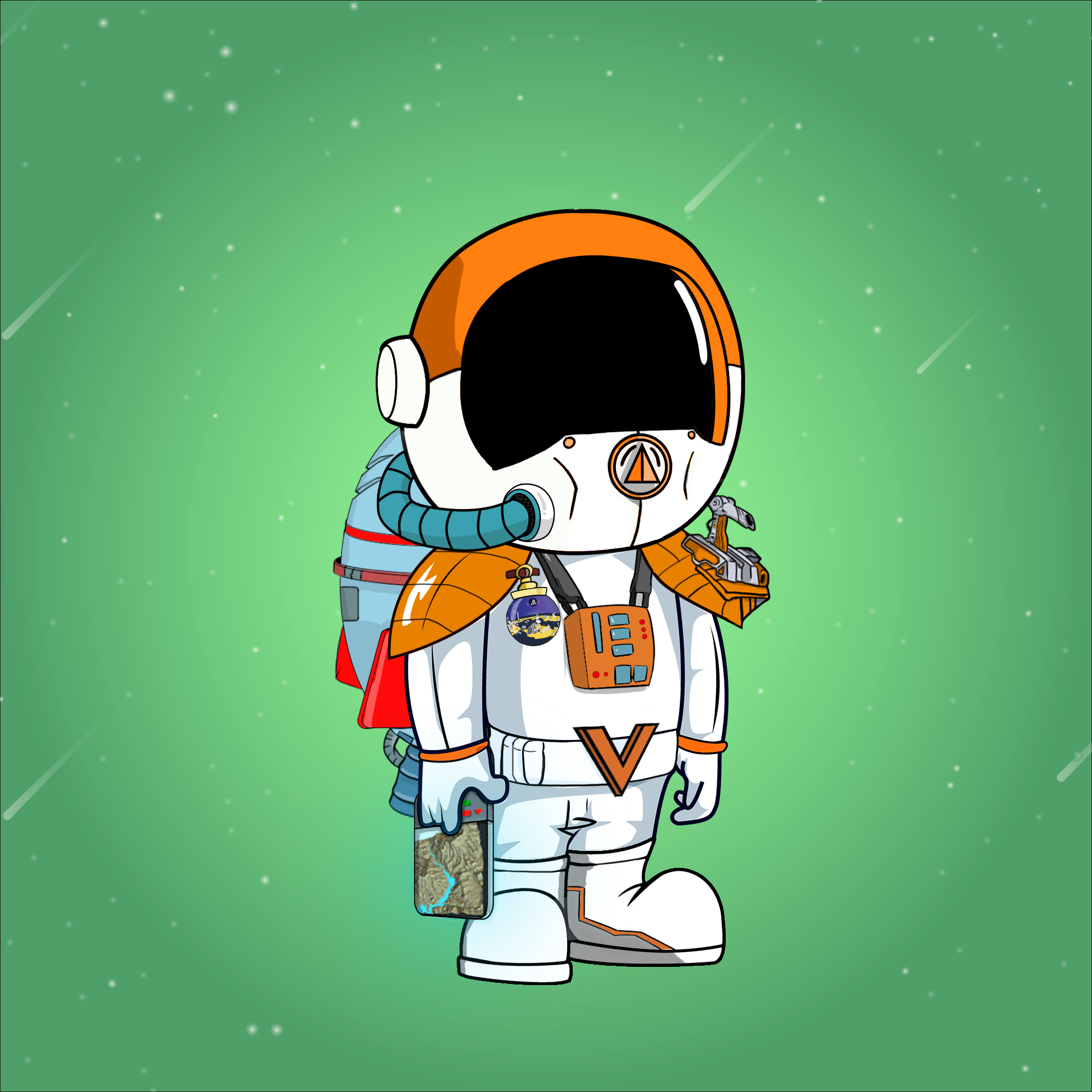 Galactic Astros #2079 NFT on Algorand