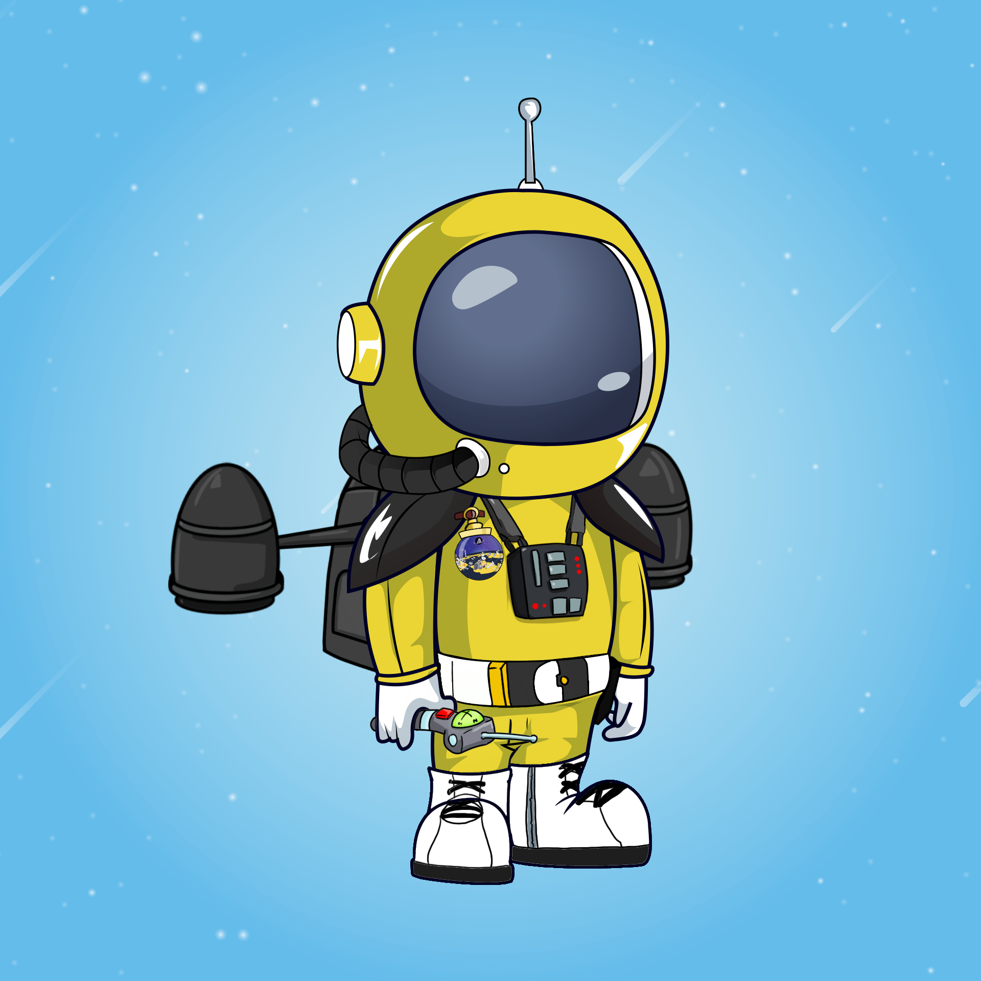 Galactic Astros #2086 NFT on Algorand