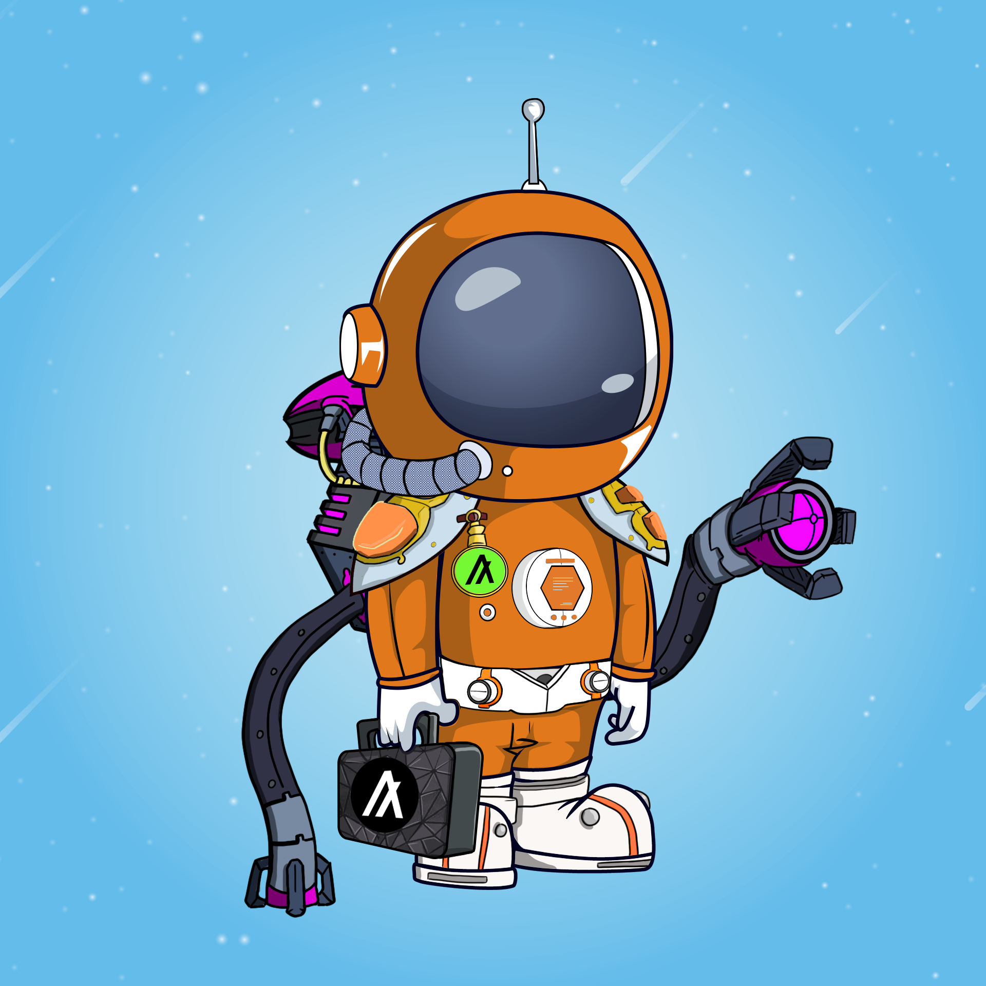 Galactic Astros #209 NFT on Algorand