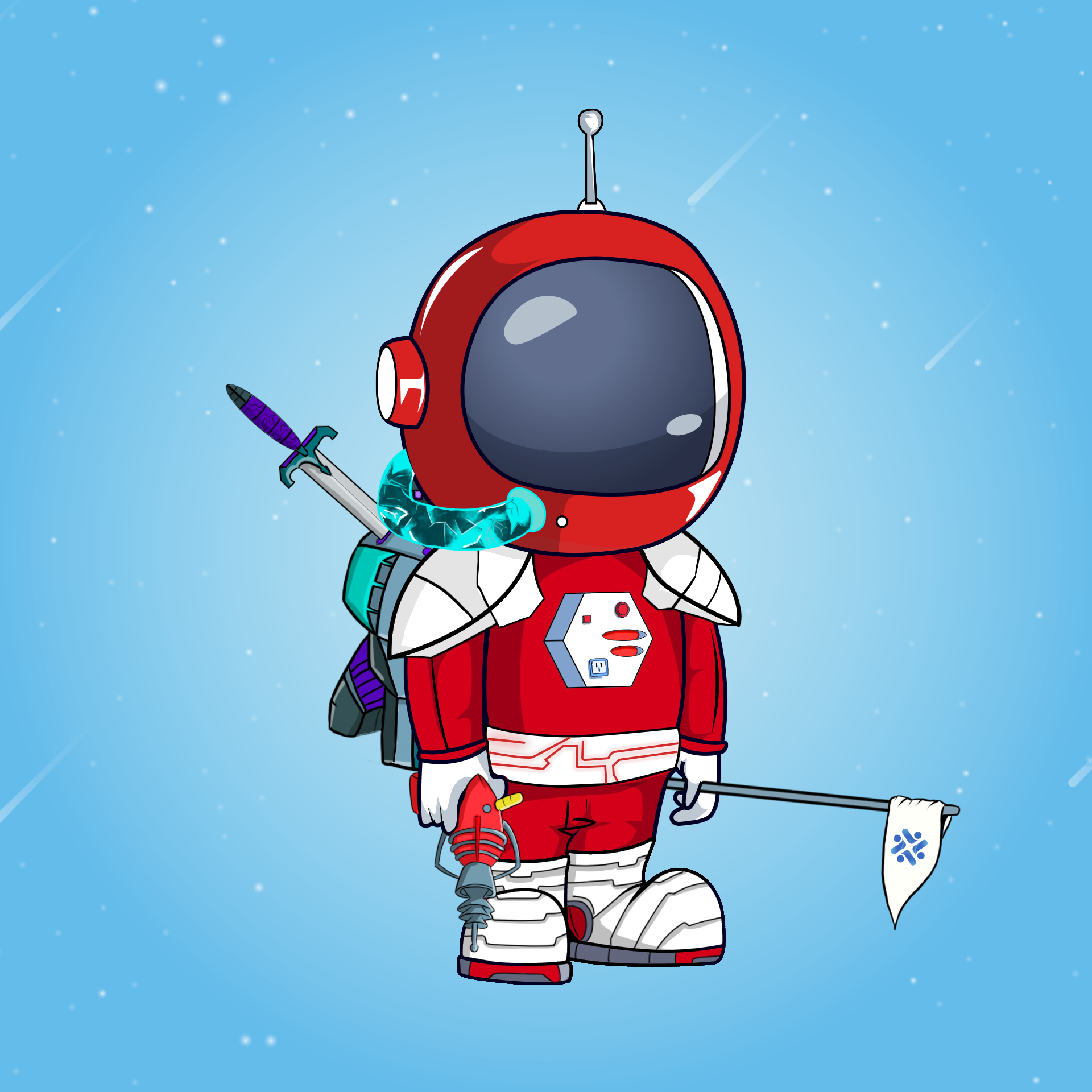 Galactic Astros #2091 NFT on Algorand