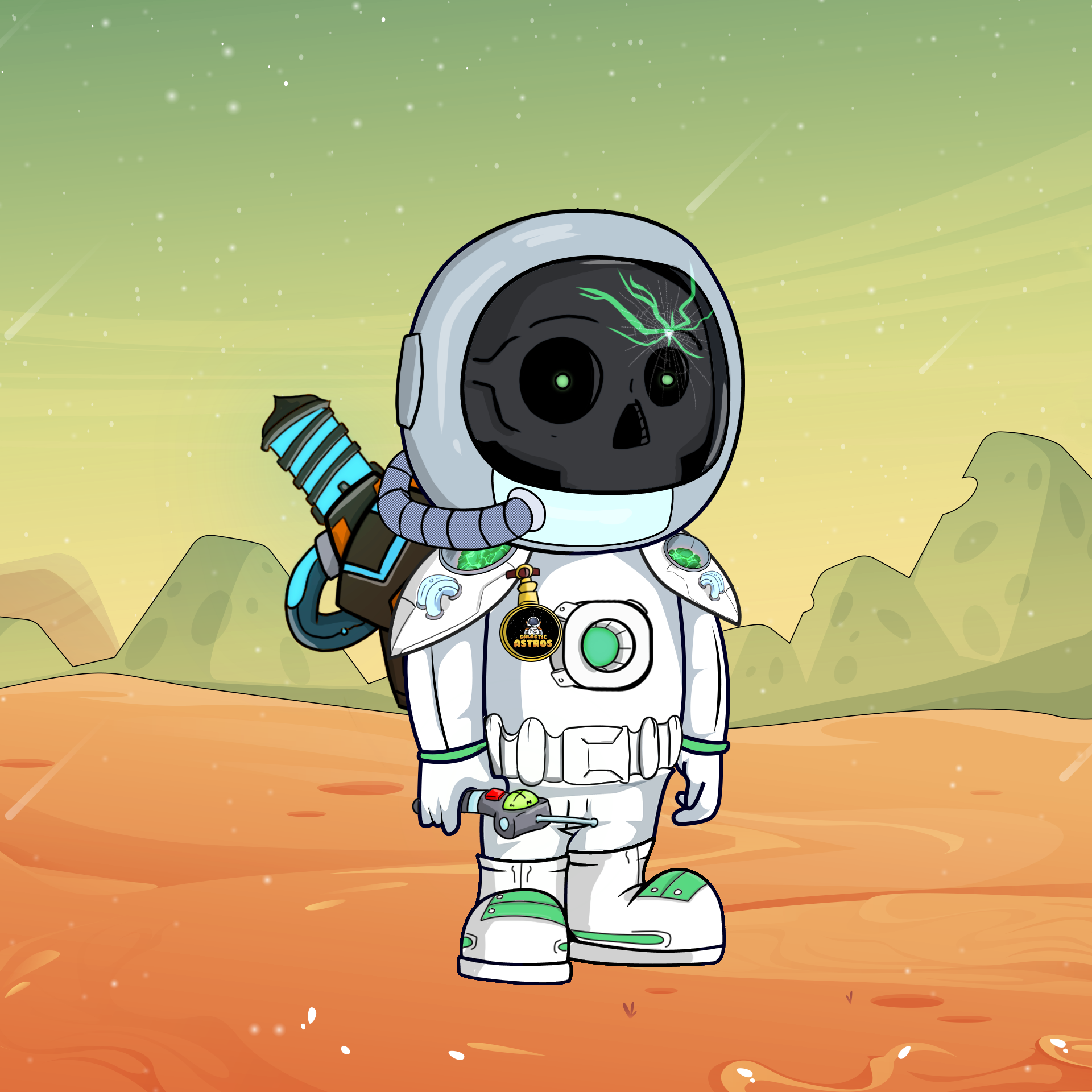 Galactic Astros #2096 NFT on Algorand