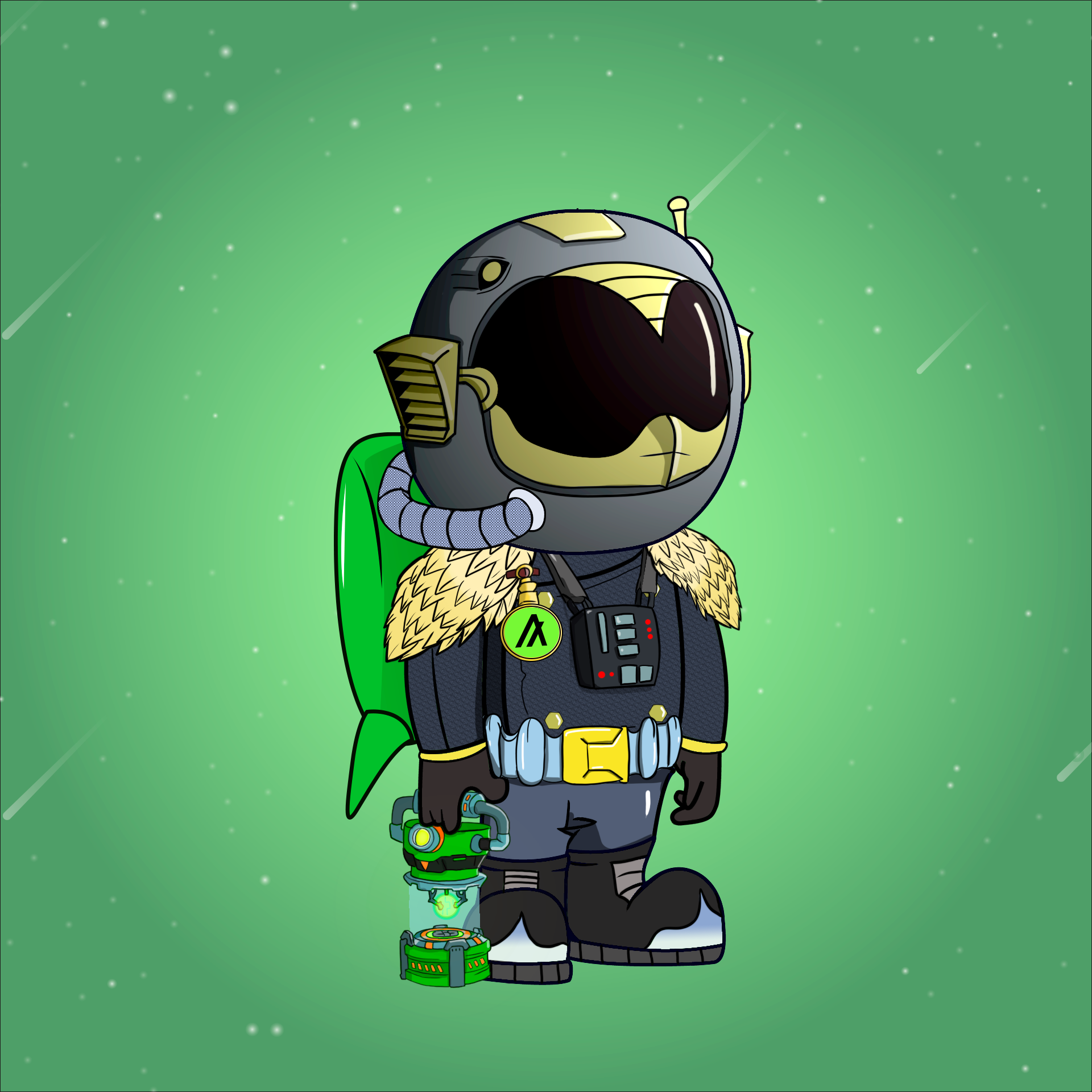 Galactic Astros #2098 NFT on Algorand