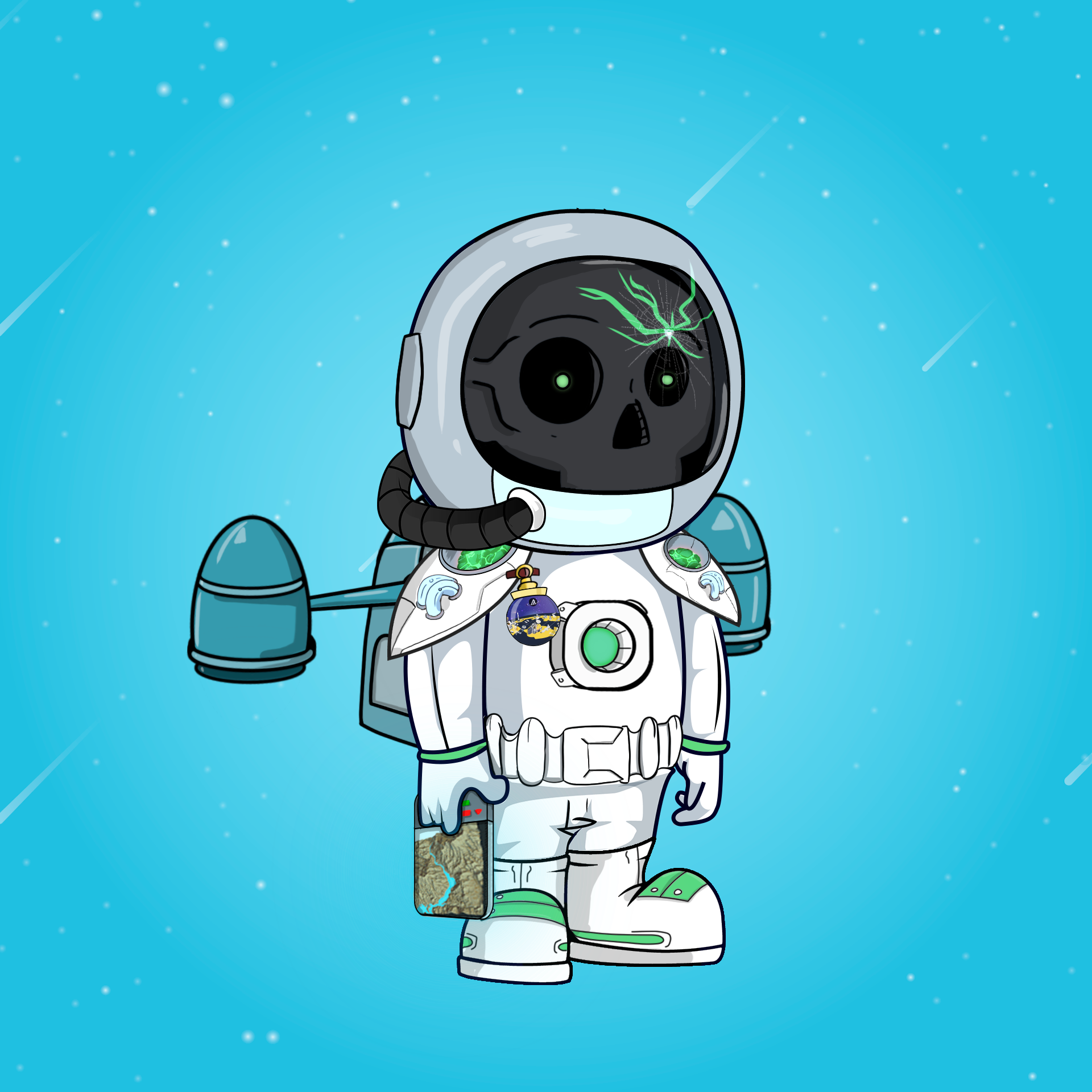 Galactic Astros #2102 NFT on Algorand