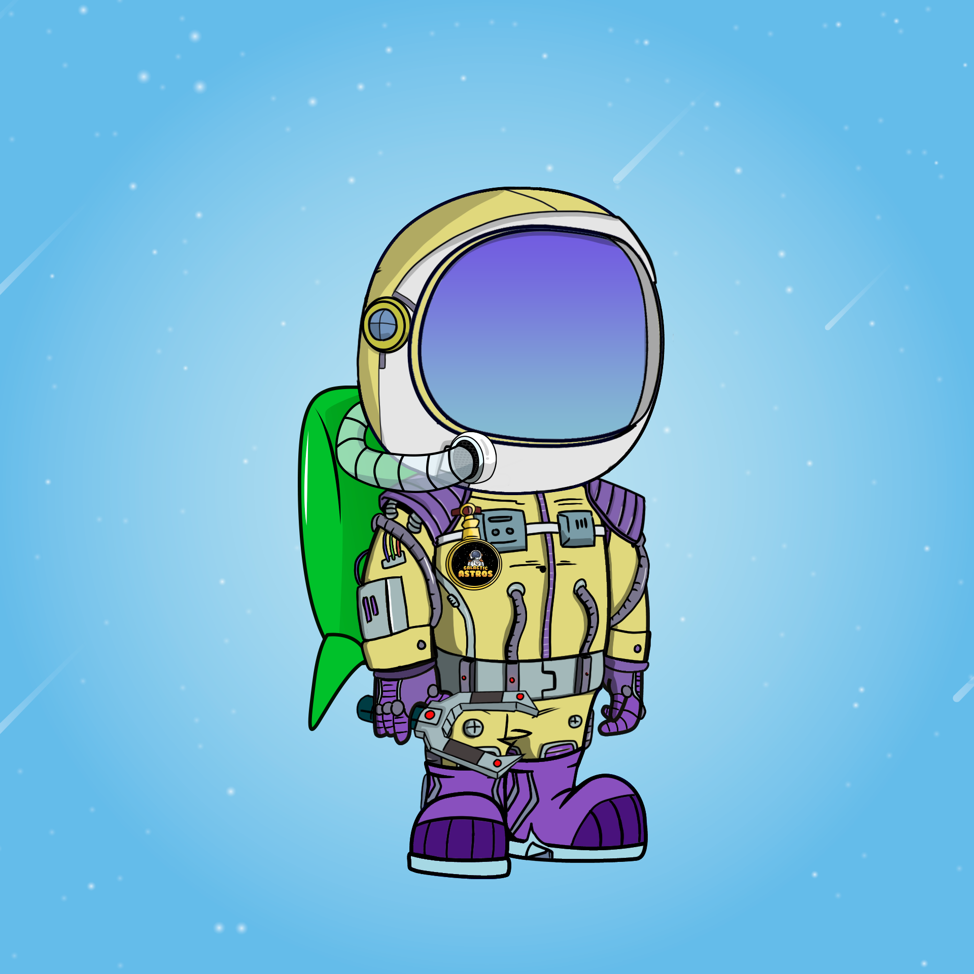 Galactic Astros #2105 NFT on Algorand