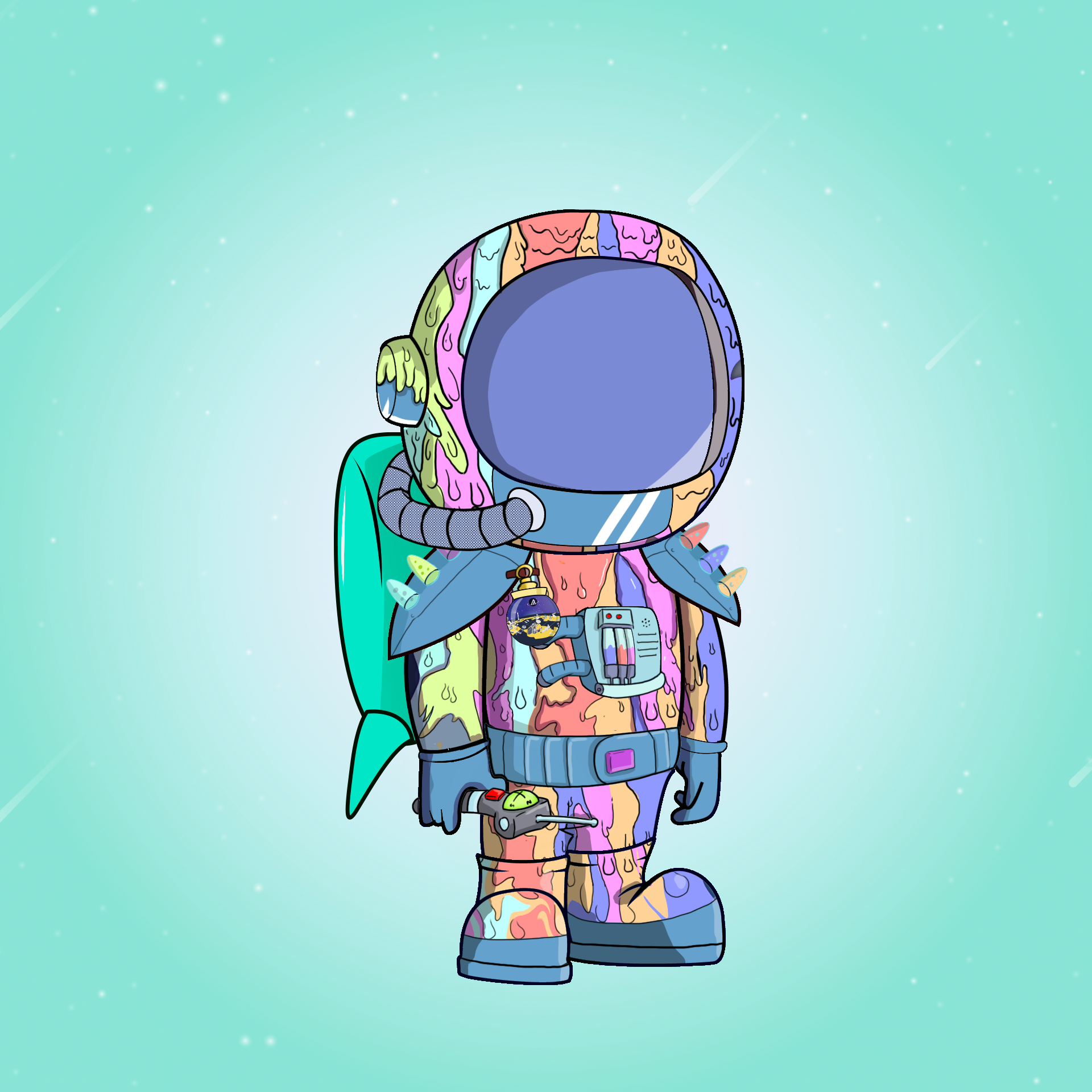 Galactic Astros #2109 NFT on Algorand