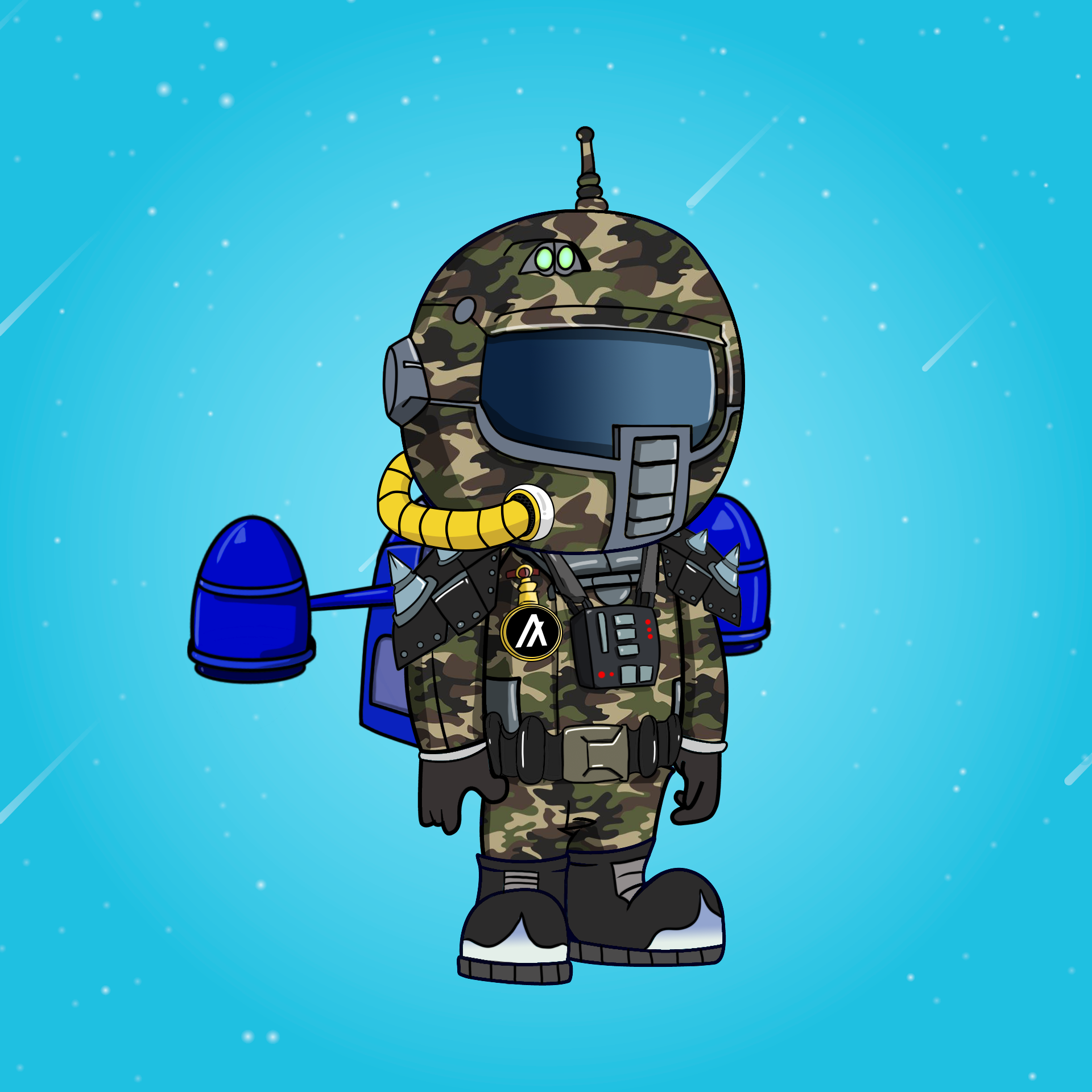Galactic Astros #2110 NFT on Algorand