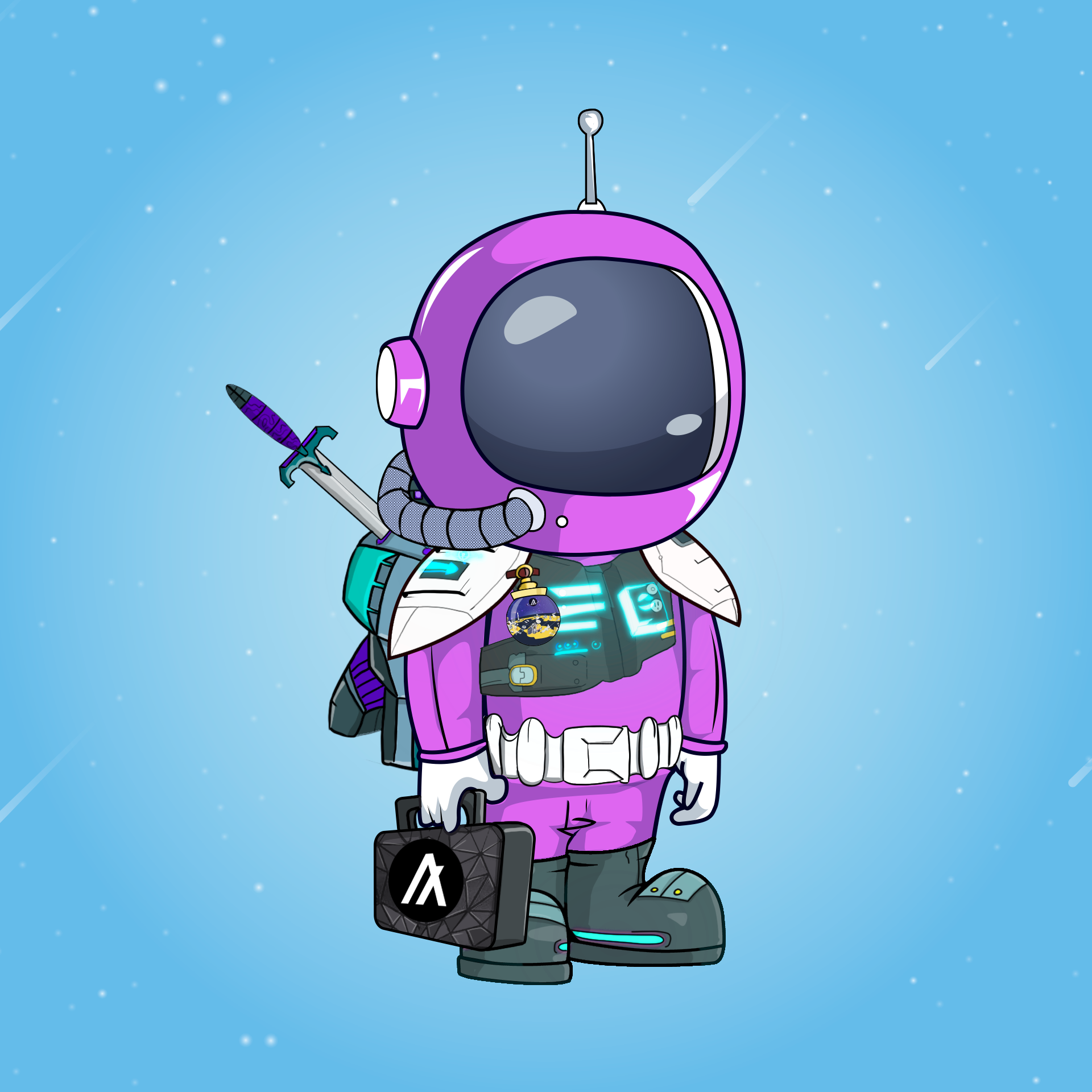 Galactic Astros #2122 NFT on Algorand