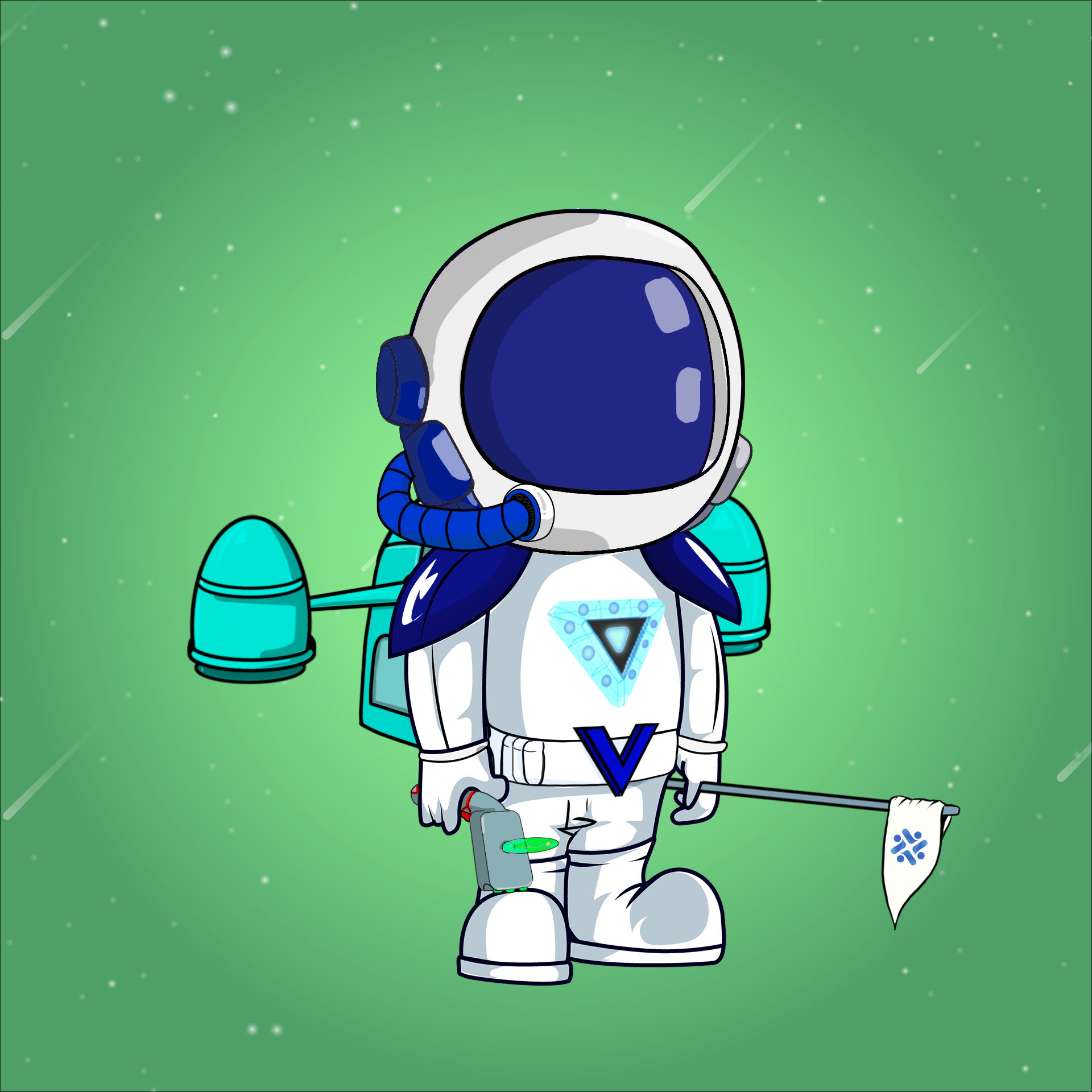 Galactic Astros #2124 NFT on Algorand