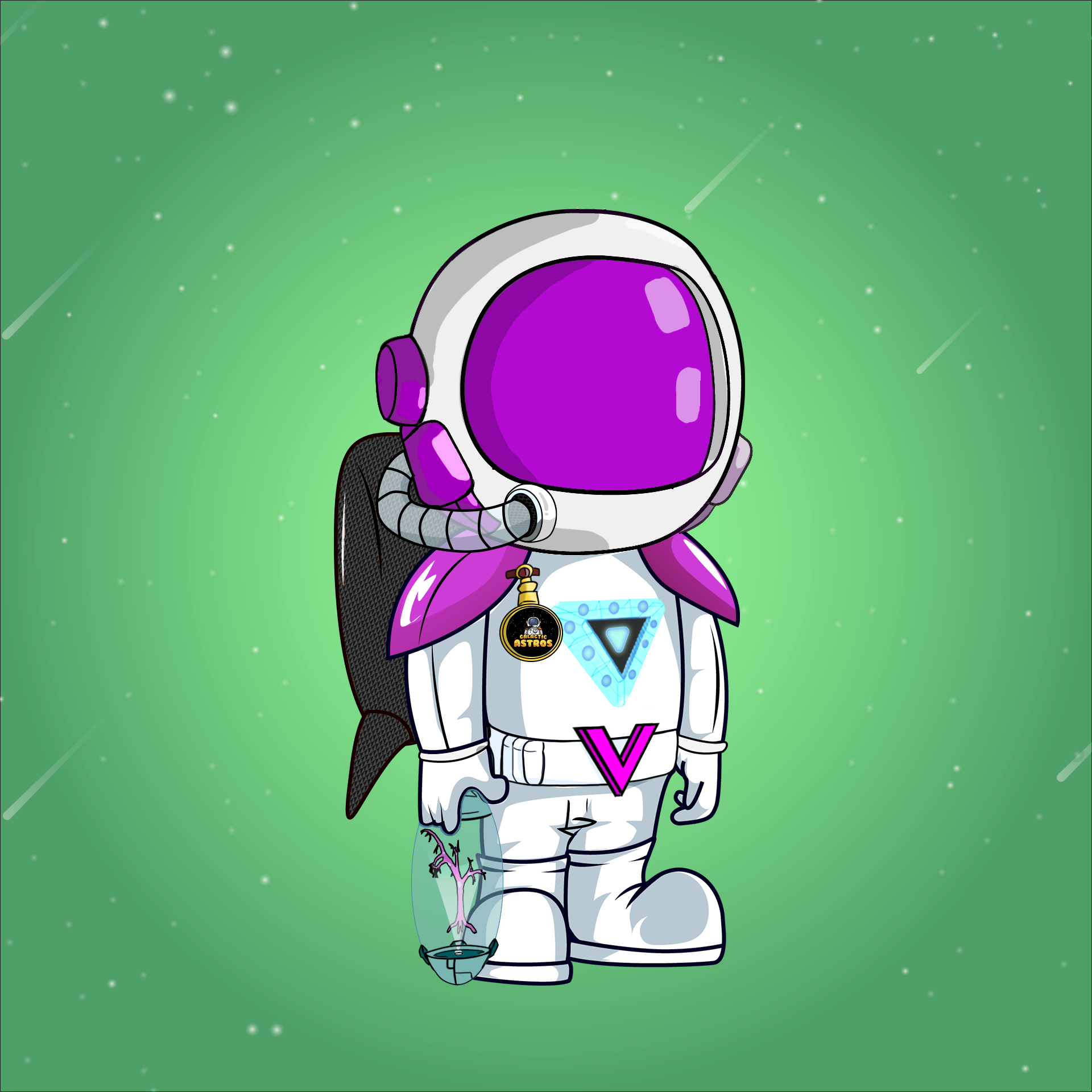 Galactic Astros #2133 NFT on Algorand