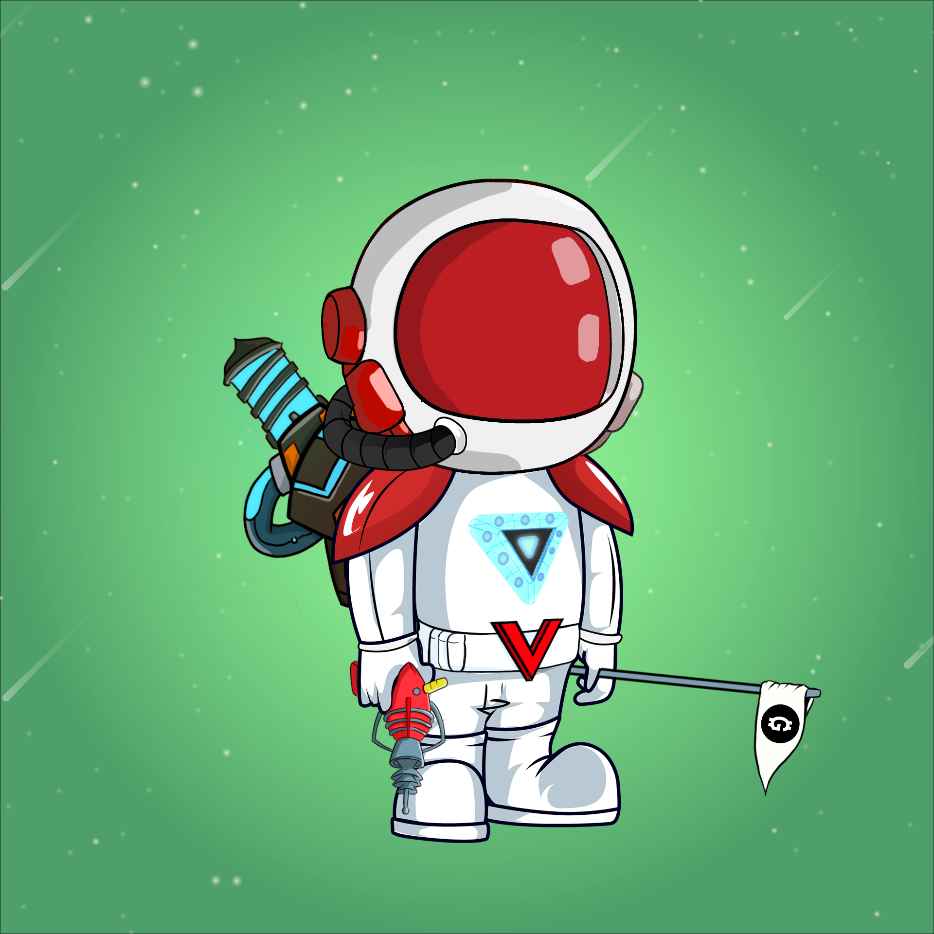 Galactic Astros #2138 NFT on Algorand