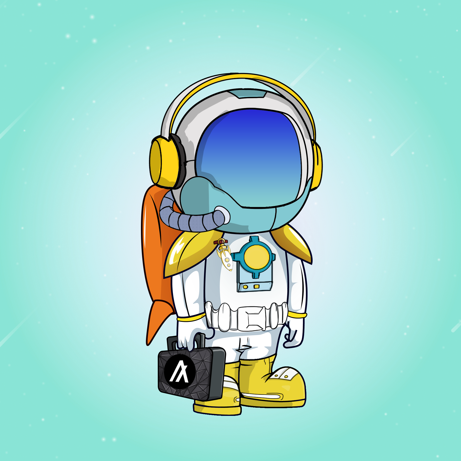 Galactic Astros #2141 NFT on Algorand