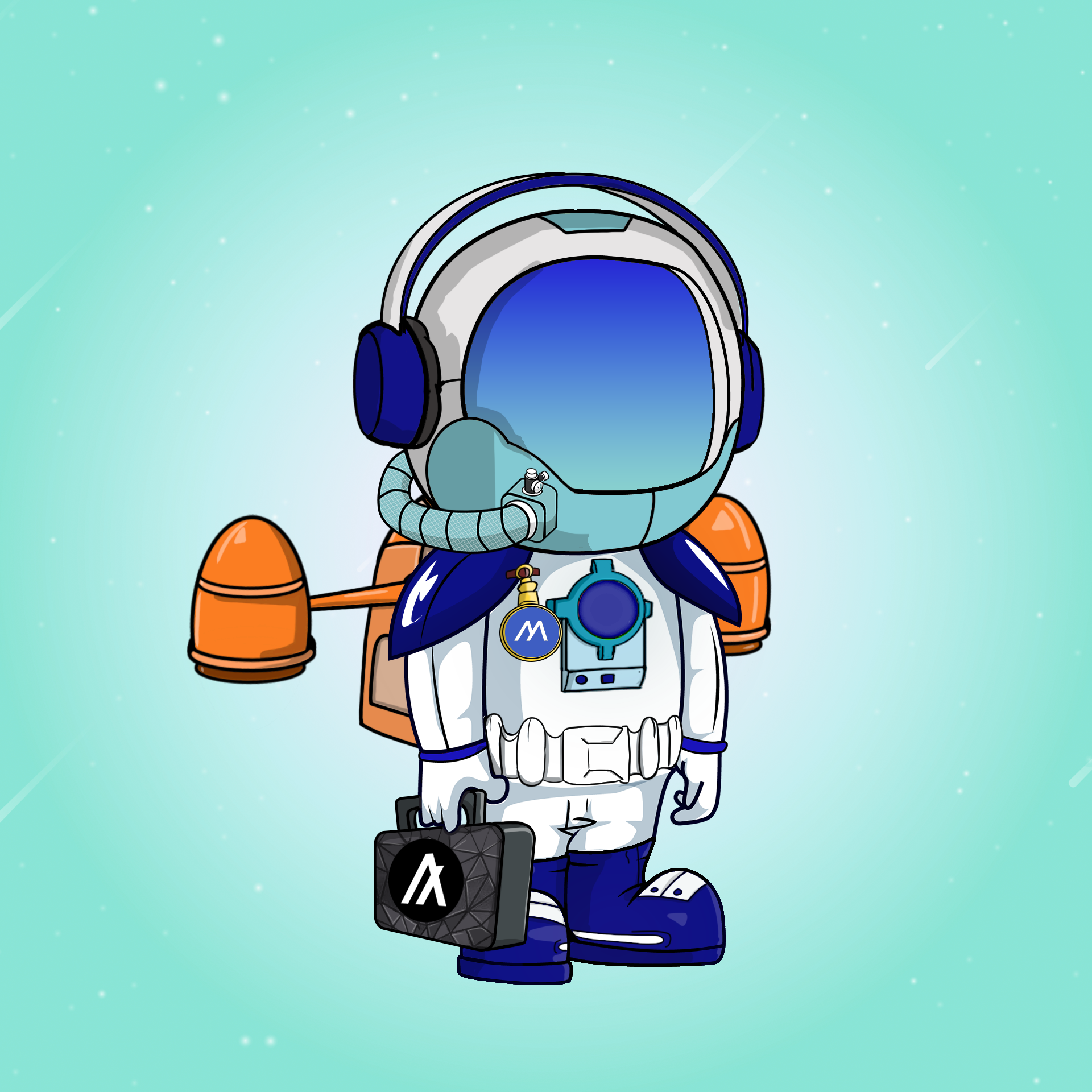 Galactic Astros #2147 NFT on Algorand
