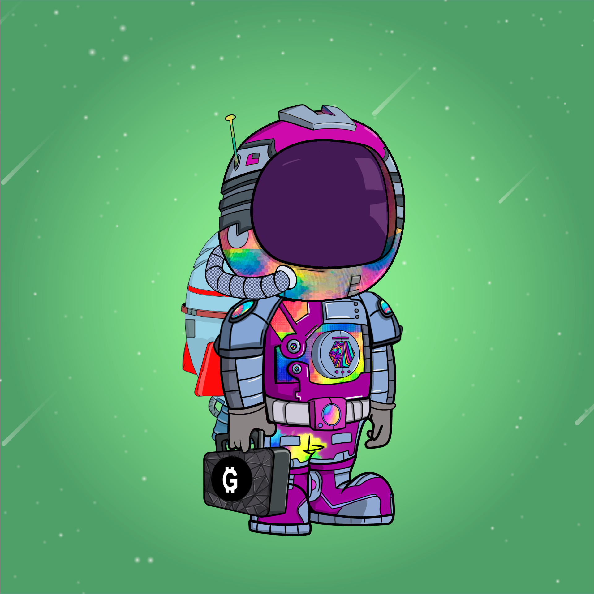 Galactic Astros #2148 NFT on Algorand