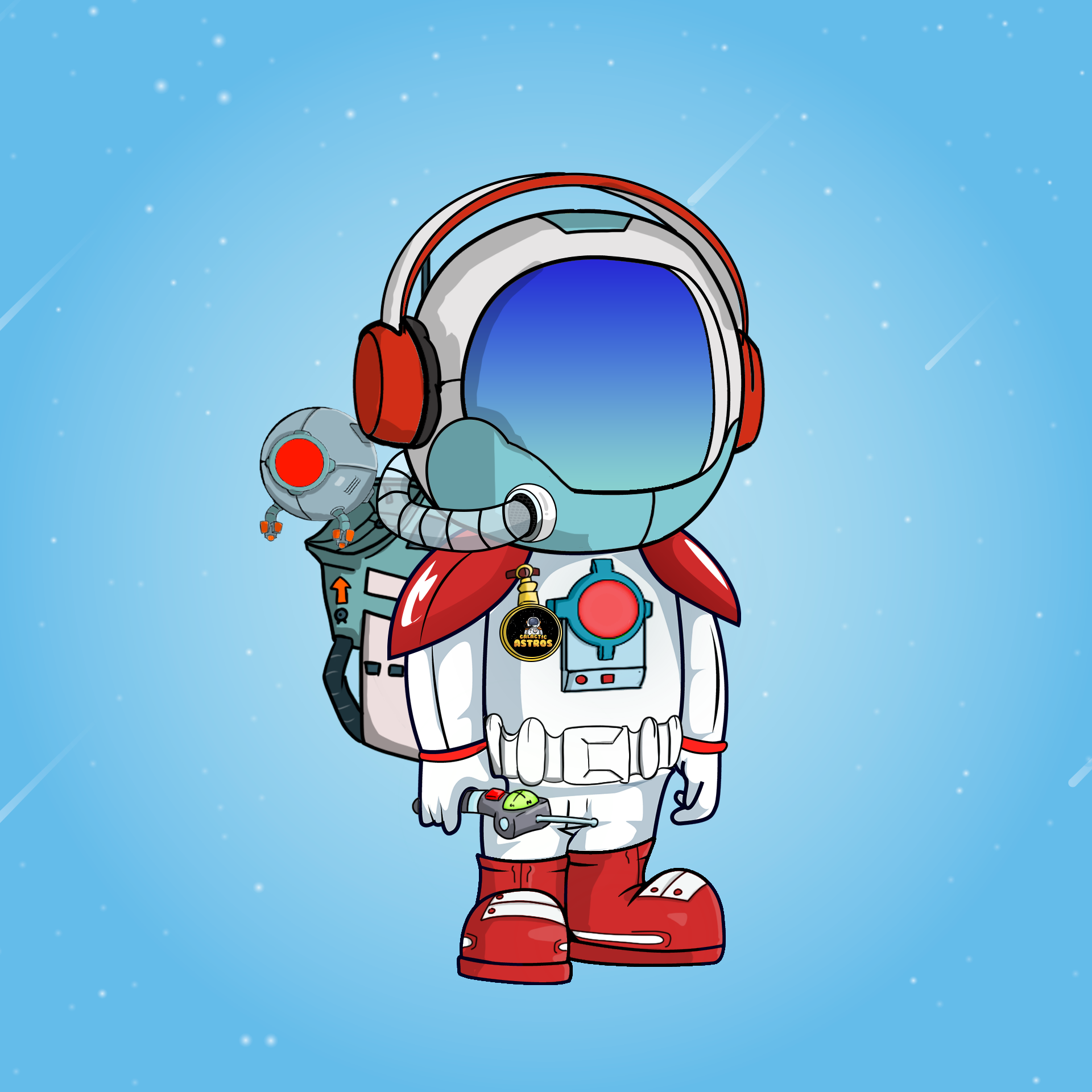 Galactic Astros #2160 NFT on Algorand