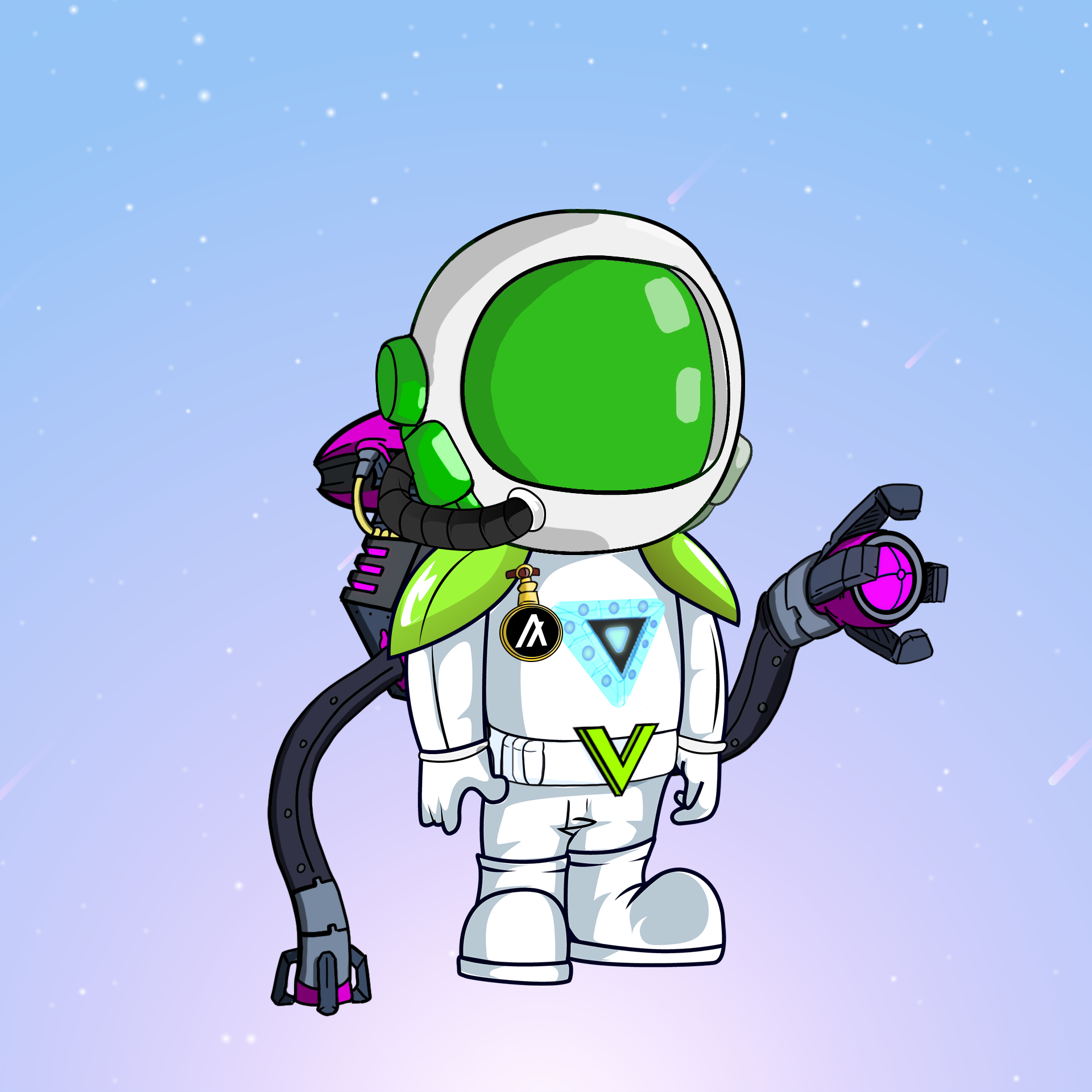 Galactic Astros #2165 NFT on Algorand