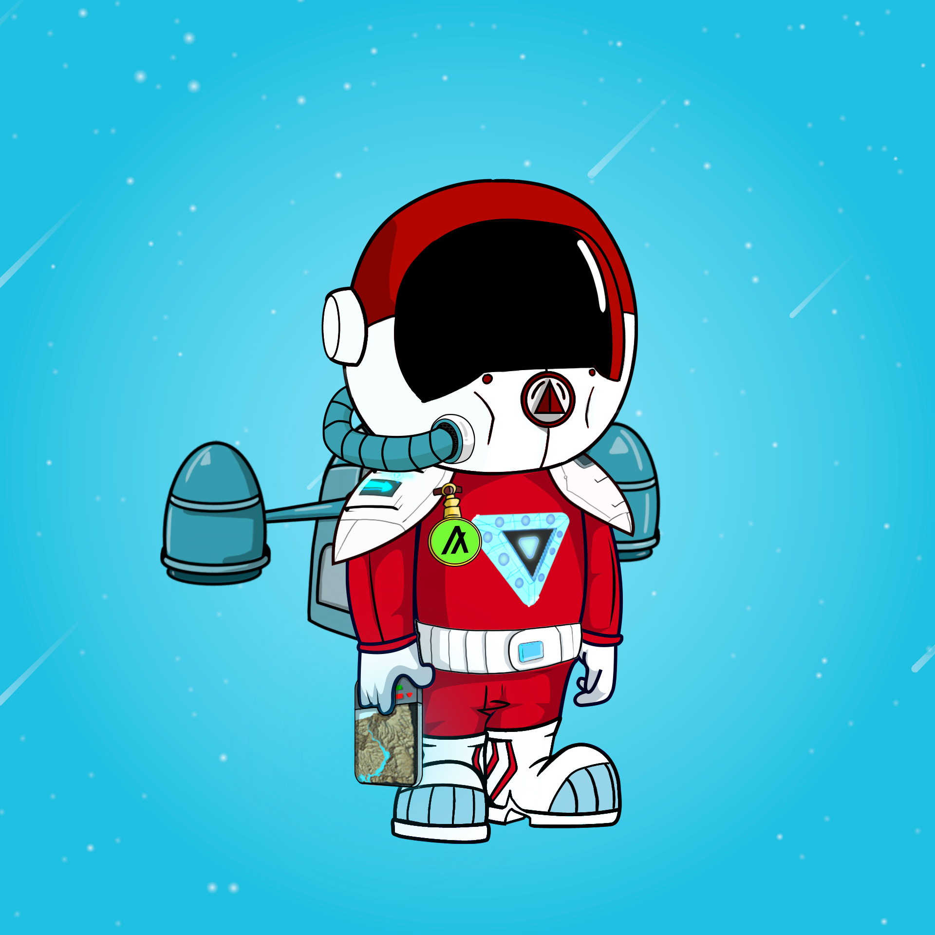 Galactic Astros #2166 NFT on Algorand