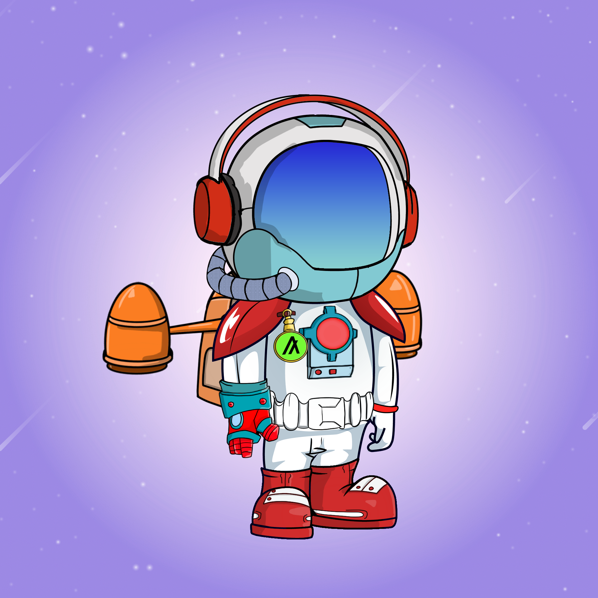 Galactic Astros #2168 NFT on Algorand