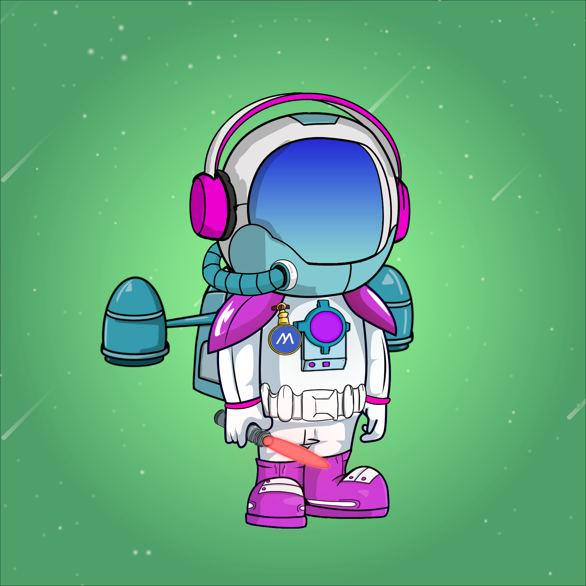 Galactic Astros #2169 NFT on Algorand