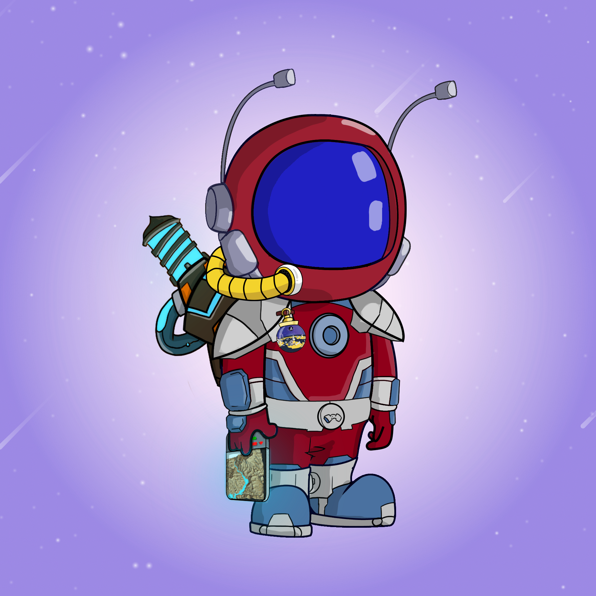 Galactic Astros #217 NFT on Algorand