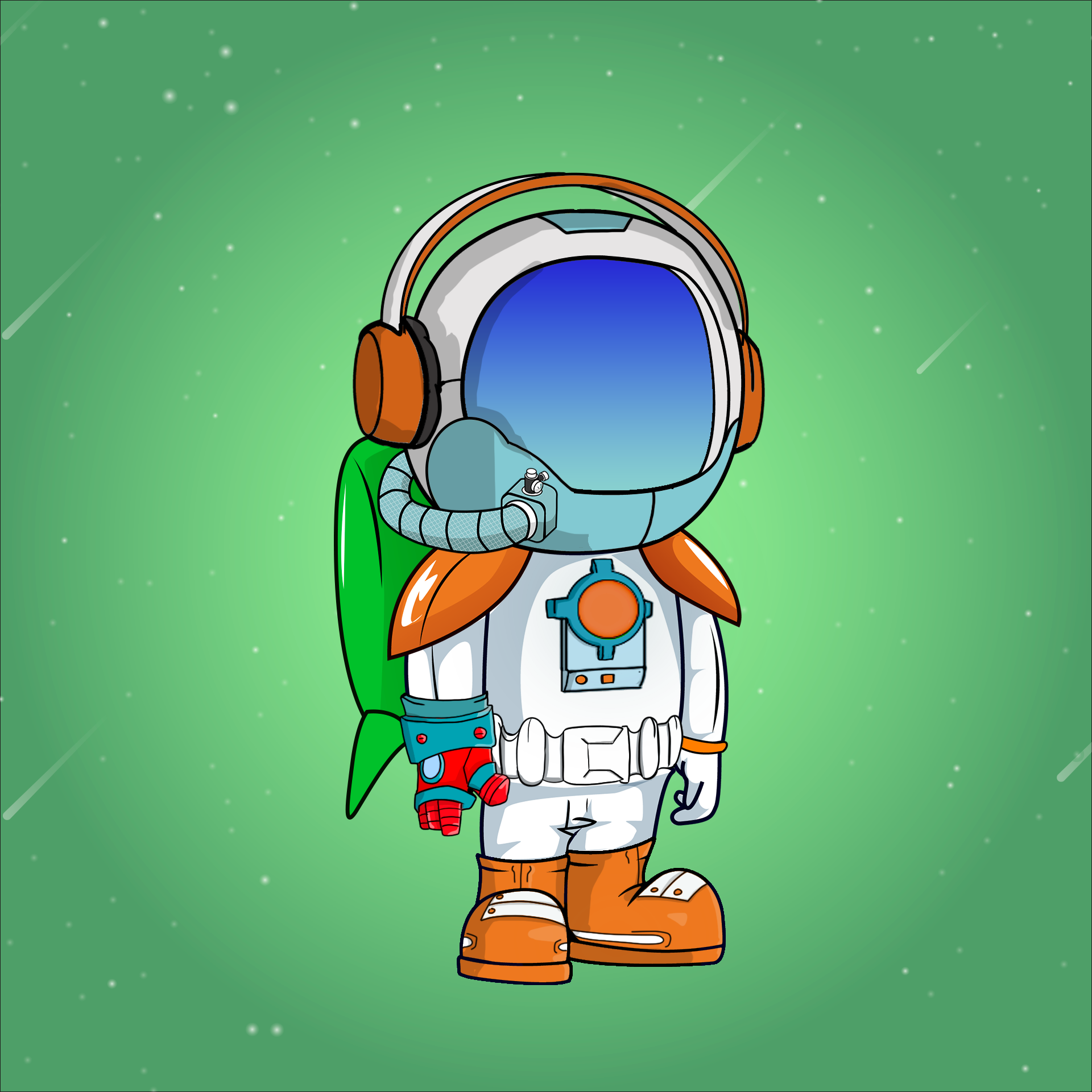 Galactic Astros #218 NFT on Algorand