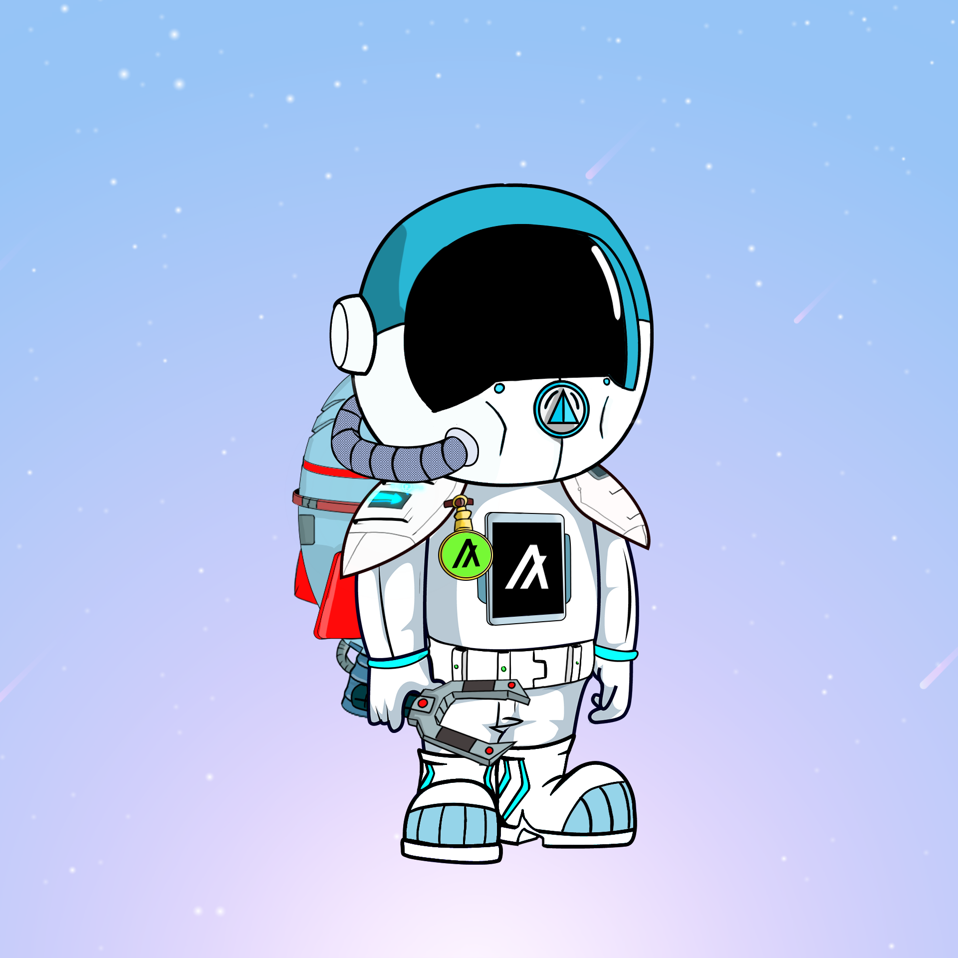 Galactic Astros #2182 NFT on Algorand