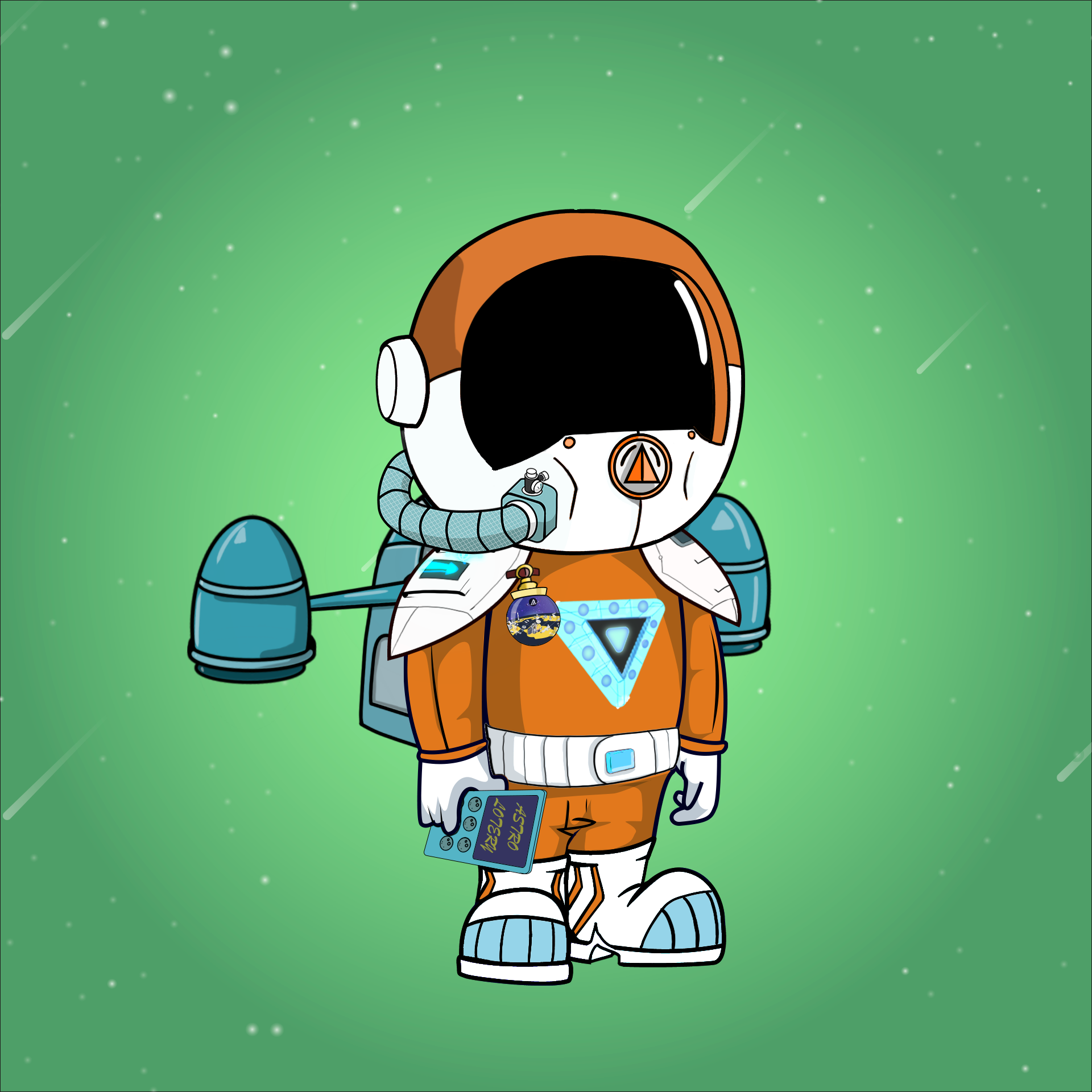 Galactic Astros #2185 NFT on Algorand